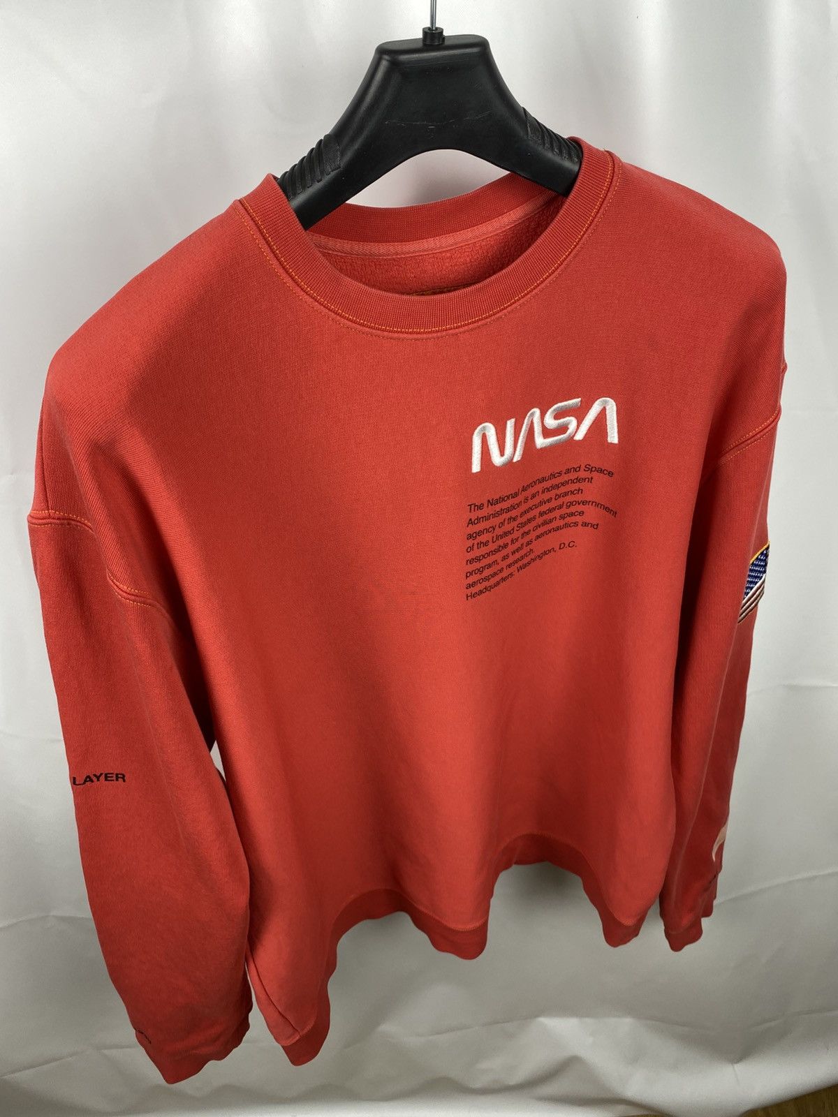 Heron Preston Heron Preston Nasa Sweatshirt Men size M Size US M / EU 48-50 / 2 - 8 Thumbnail