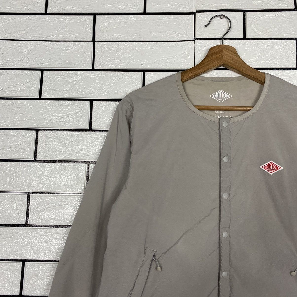 Japanese Brand Vintage Snap Button Bomber Jacket Danton Size US M / EU 48-50 / 2 - 8 Thumbnail