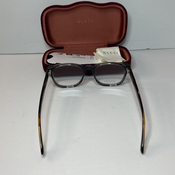 Gucci Auth - Gucci's GG0004ON soft lines across frames front.Iconi Size ONE SIZE - 12 Thumbnail