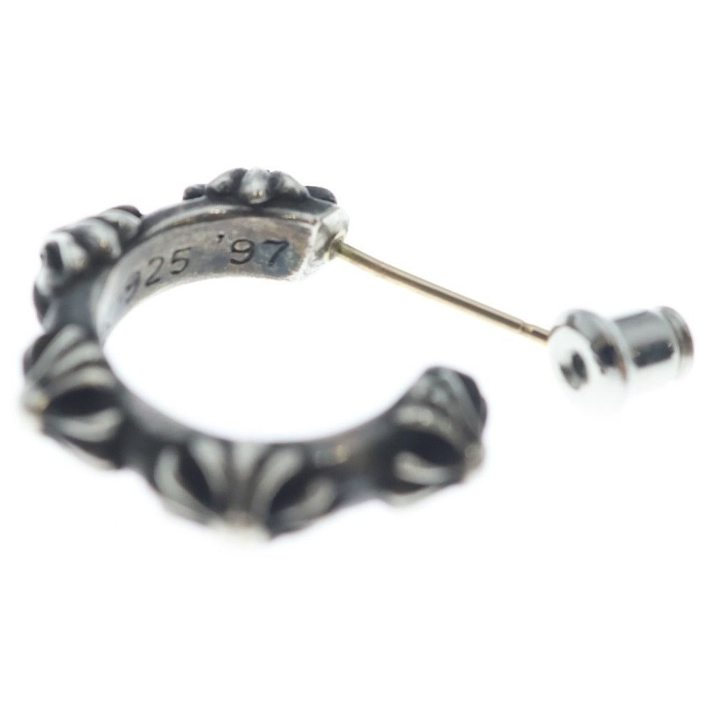 Chrome Hearts Chrome Hearts Silver Hoop Cross Earring Size ONE SIZE - 6 Thumbnail