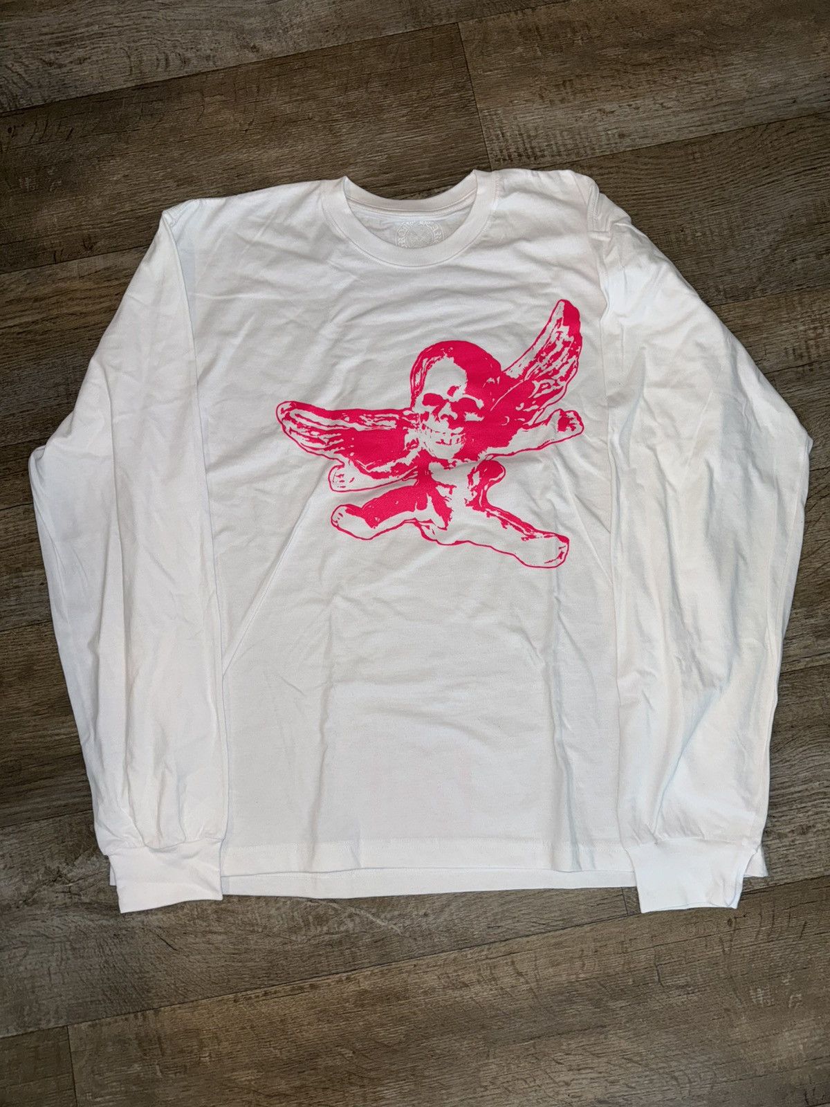 Chrome Hearts CHROME HEARTS WHITE AND PINK FOTI LONG SLEEVE Size US XXL / EU 58 / 5 - 1 Thumbnail
