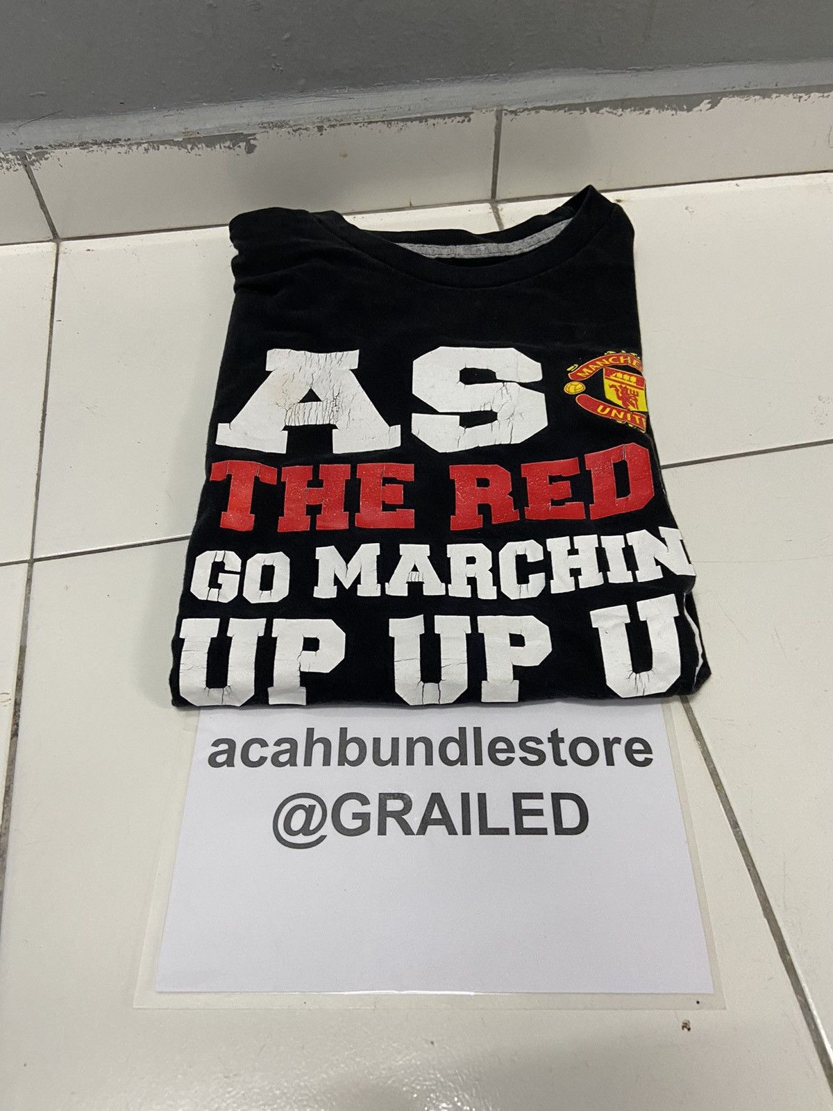 Other MANCHESTER UNITED AS THE RED GO MARCHING TEE SHIRT Size US M / EU 48-50 / 2 - 13 Thumbnail