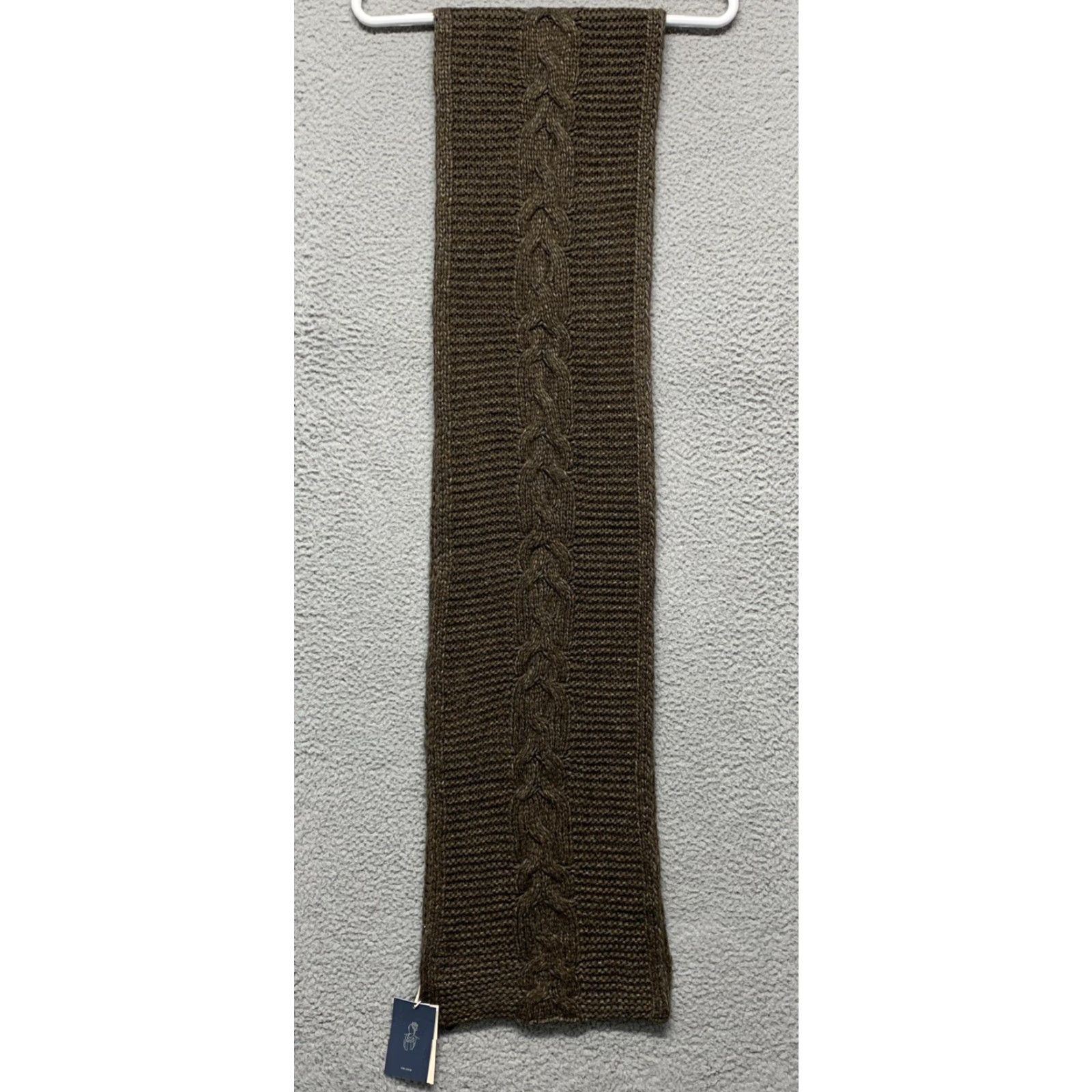 Vintage NEW Universal Threads Oblong Winter Scarf Heather Brown One Size 88” Long NWT Size ONE SIZE - 3 Thumbnail