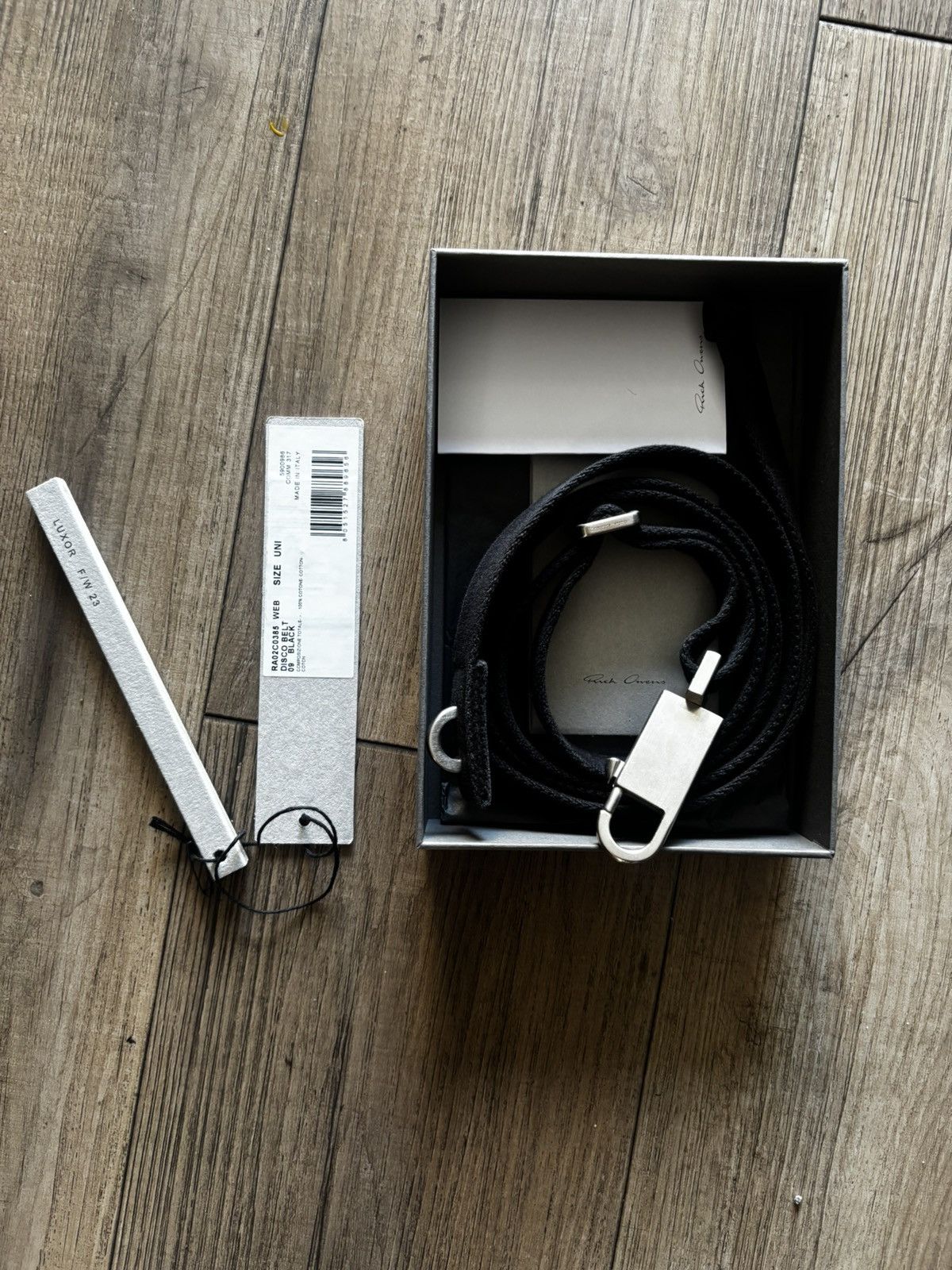 Rick Owens Rick Owens Disco Belt | Grailed
