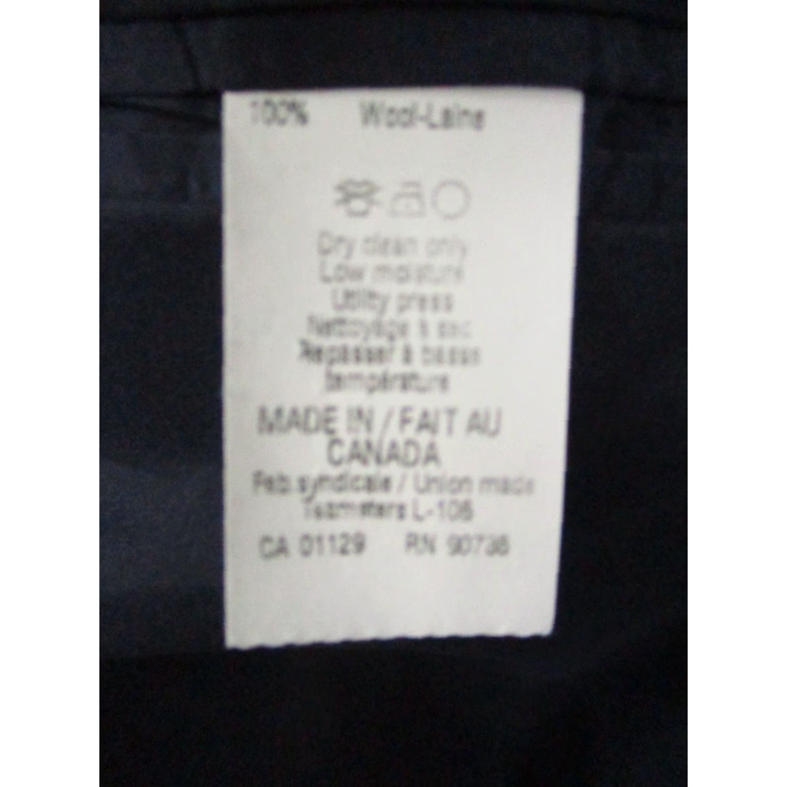 Ralph Lauren Lauren Ralph Lauren Blazer Men 42L Navy Pin Stripe Sport Coat Jacket Size 42R - 6 Thumbnail