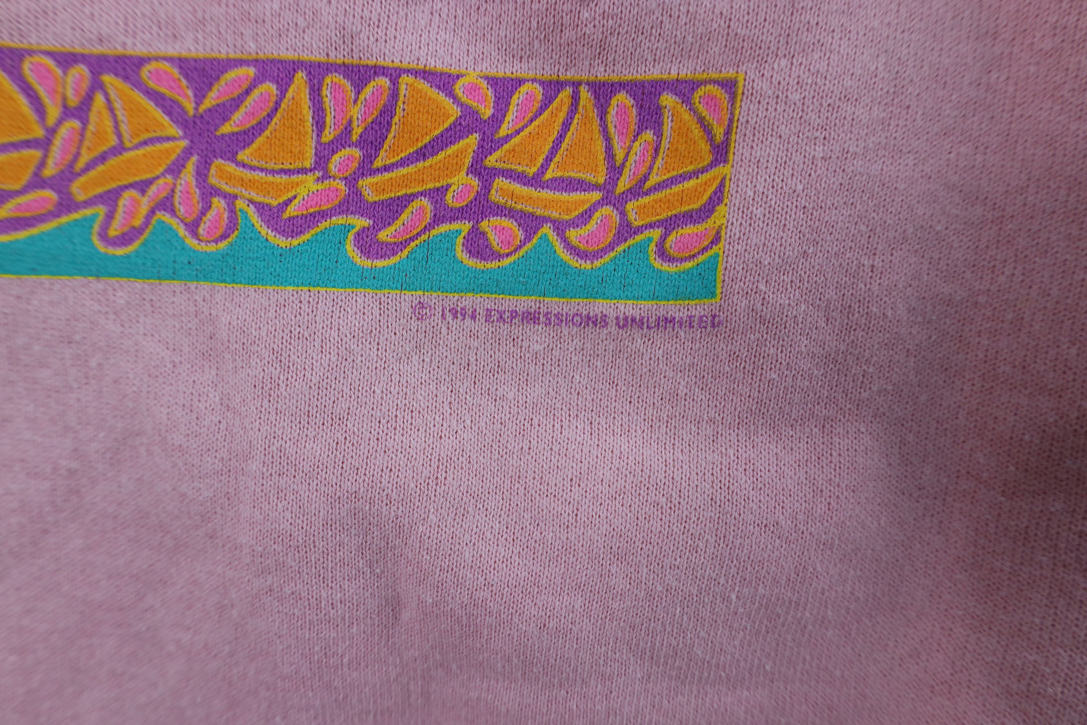Vintage Vintage 90s Paint Treasure Island Crewneck Sweatshirt USA Size M / US 6-8 / IT 42-44 - 5 Thumbnail