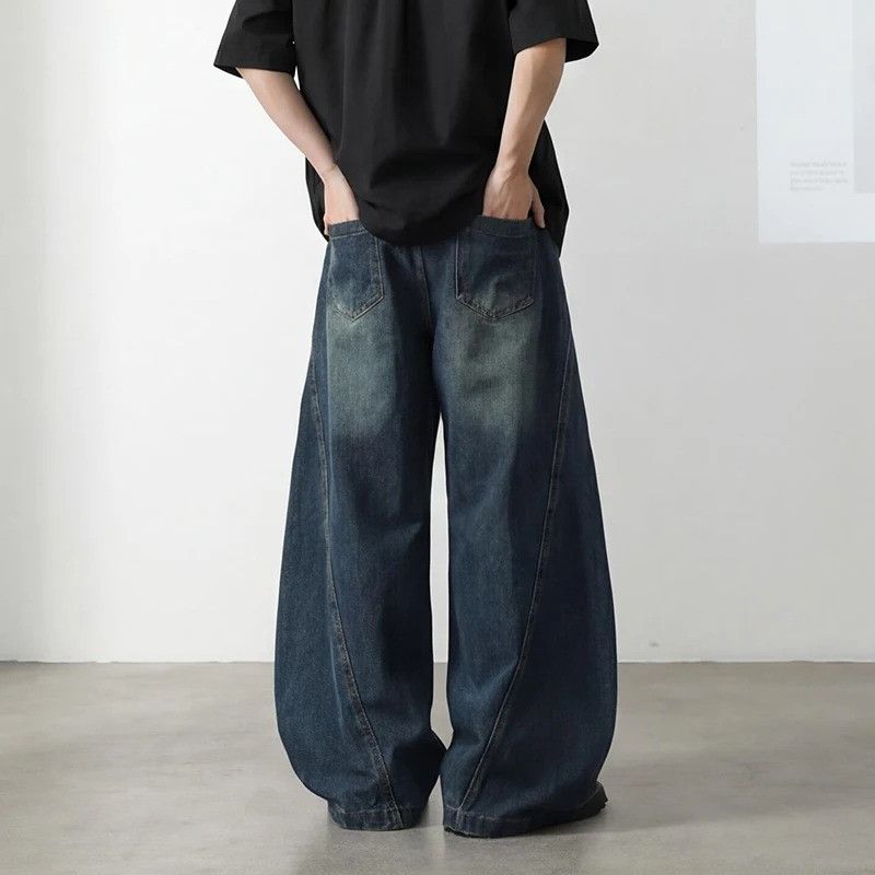 Japanese Brand American Style Men's Boot Cut Jeans Size US 32 / EU 48 - 3 Thumbnail