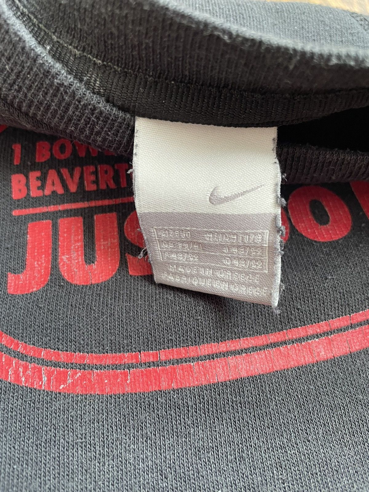 Nike × Vintage Nike USA vintage rare y2k sweatshirt Size US M / EU 48-50 / 2 - 5 Thumbnail