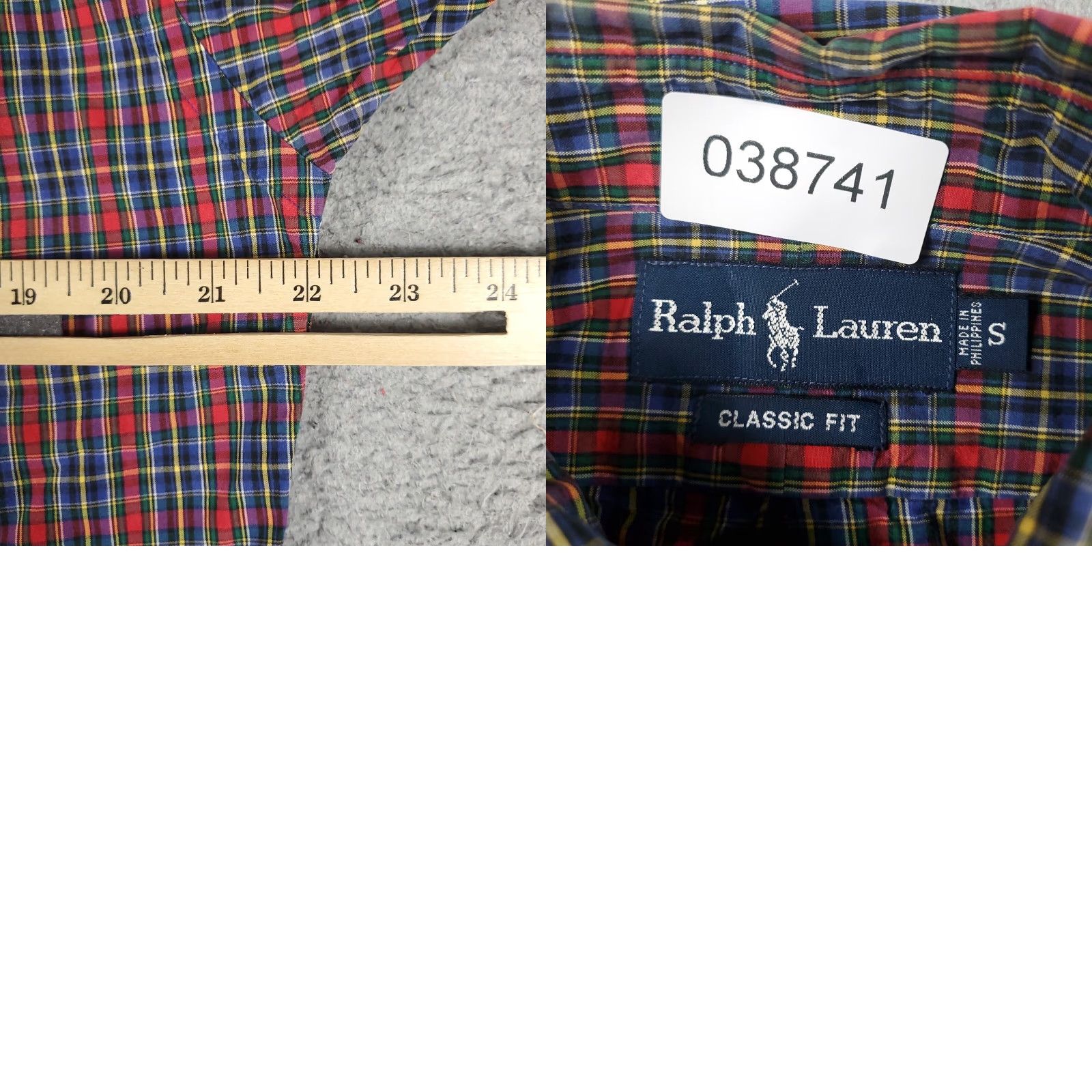 Ralph Lauren Ralph Lauren Button-Up Shirt Mens Small Red Blue Plaid Long Sleeve Casual Preppy Size US S / EU 44-46 / 1 - 8 Thumbnail