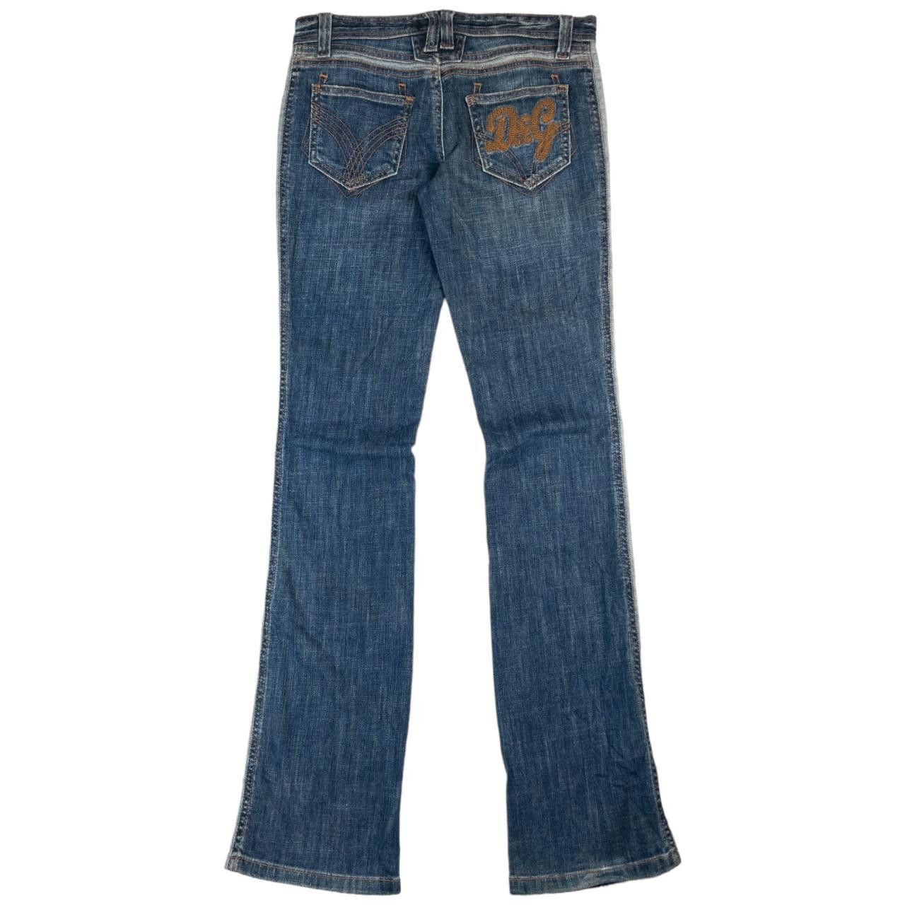 Dolce & Gabbana Vintage Dolce & Gabbana Embroidered Bootcut Jeans Size W28 Size 28" / US 6 / IT 42 - 2 Thumbnail