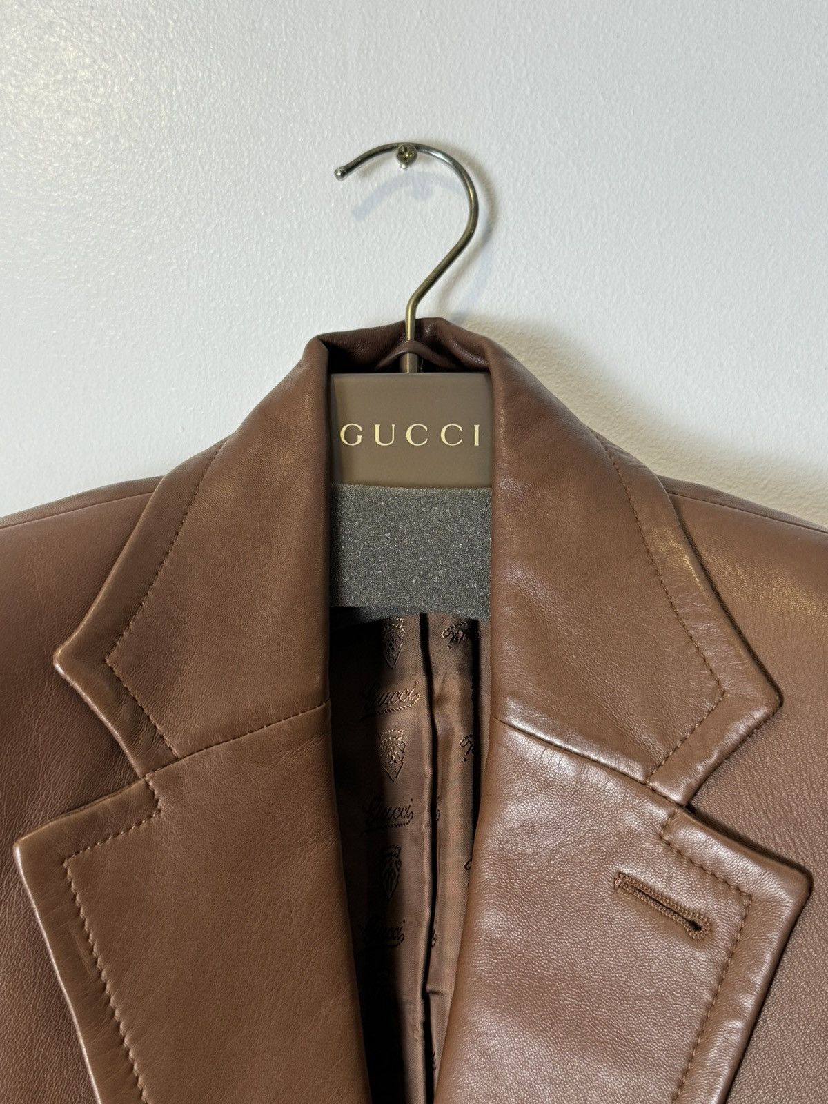 Gucci × Tom Ford Rare | Gucci | Tom Ford | Leather Jacket | Size US S / EU 44-46 / 1 - 4 Thumbnail