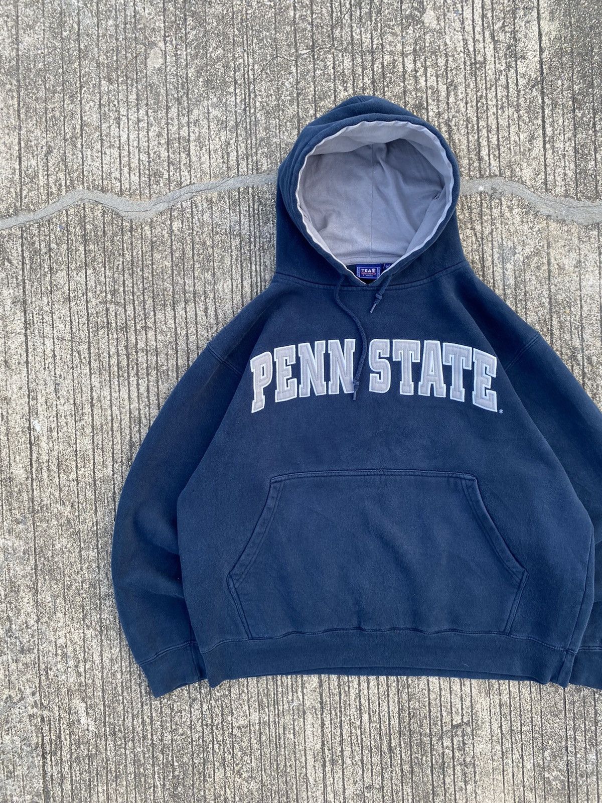 Russell Athletic VTG Boxy Faded PENN STATE Hoodie Size US L / EU 52-54 / 3 - 2 Thumbnail