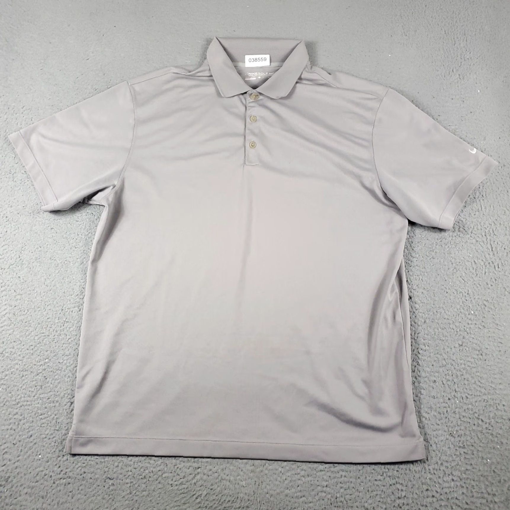 Nike Nike Polo Shirt Mens XL Gray Golf Swoosh Casual Short Sleeve Adult Size US XL / EU 56 / 4 - 2 Thumbnail