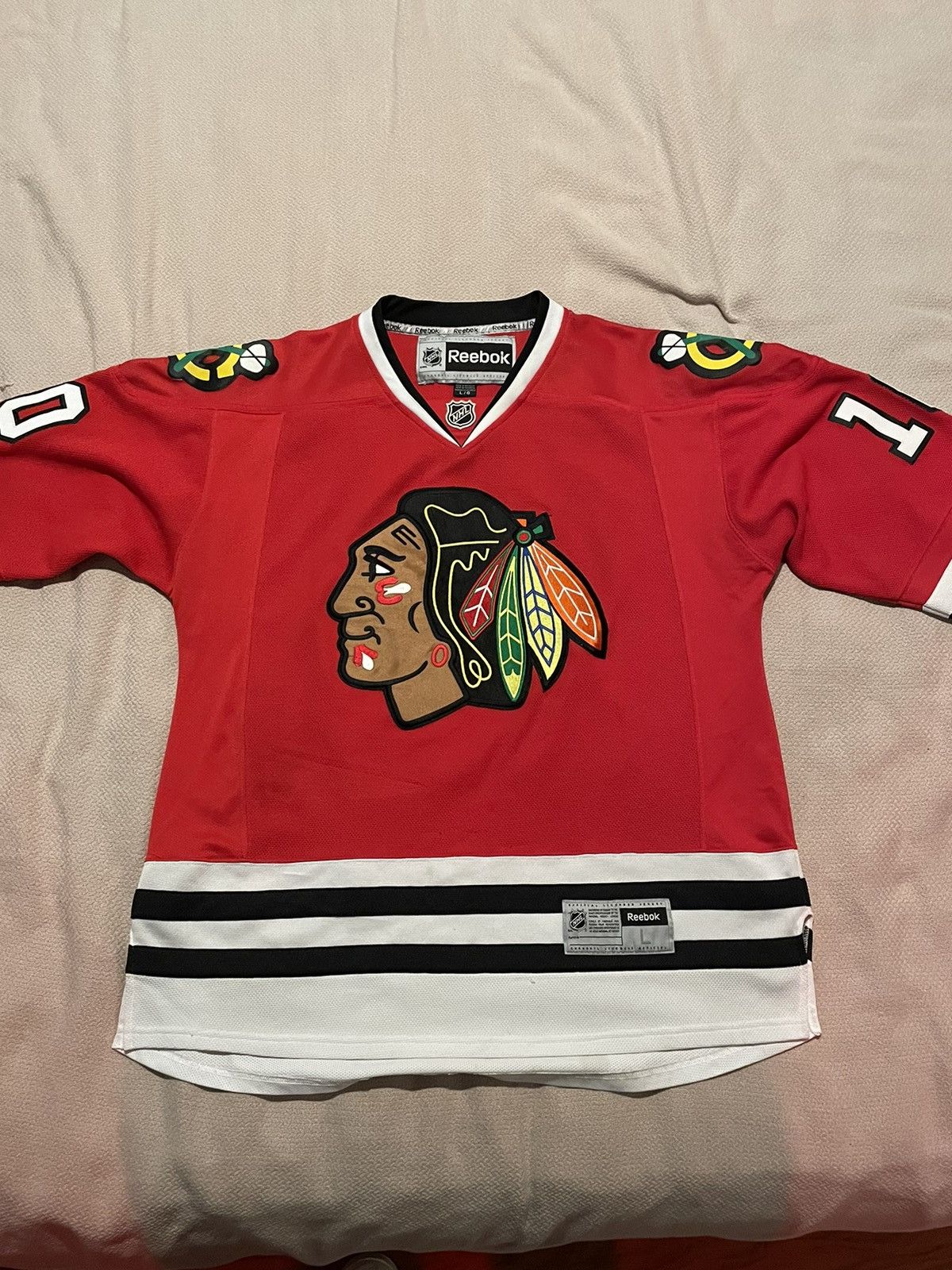 Reebok Chicago Blackhawks Patrick Sharp Jersey Size US L / EU 52-54 / 3 - 1 Thumbnail