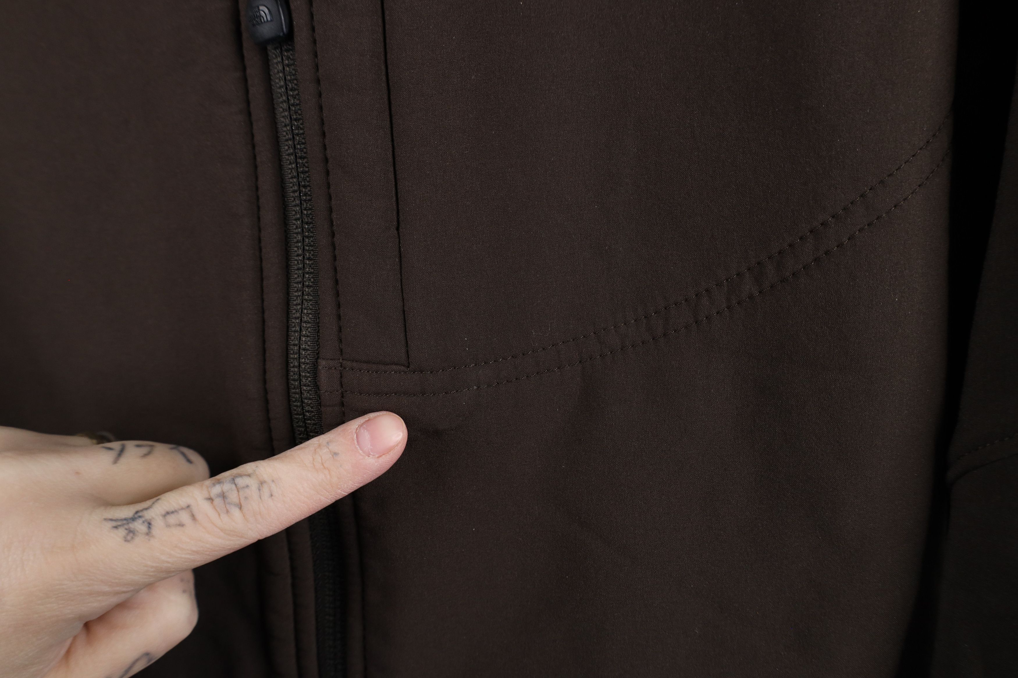 The North Face × Vintage Vintage Y2K The North Face Bionic Soft Shell Jacket Brown Size L / US 10 / IT 46 - 5 Thumbnail
