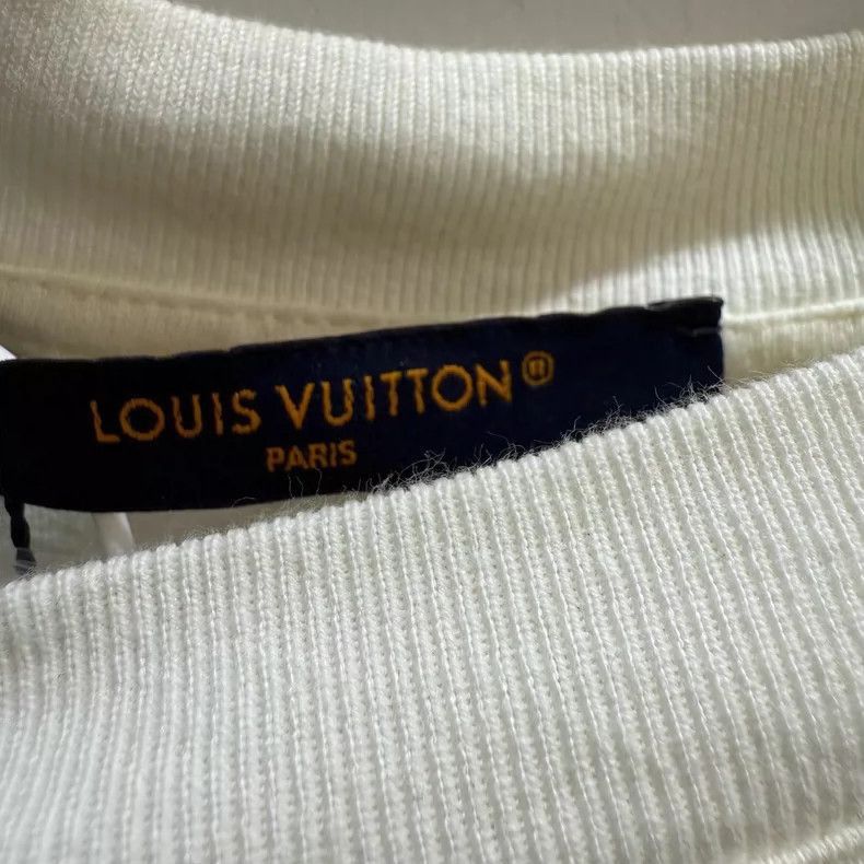 LV Louis Vuitton Western Style Short Sleeve Tee -2505