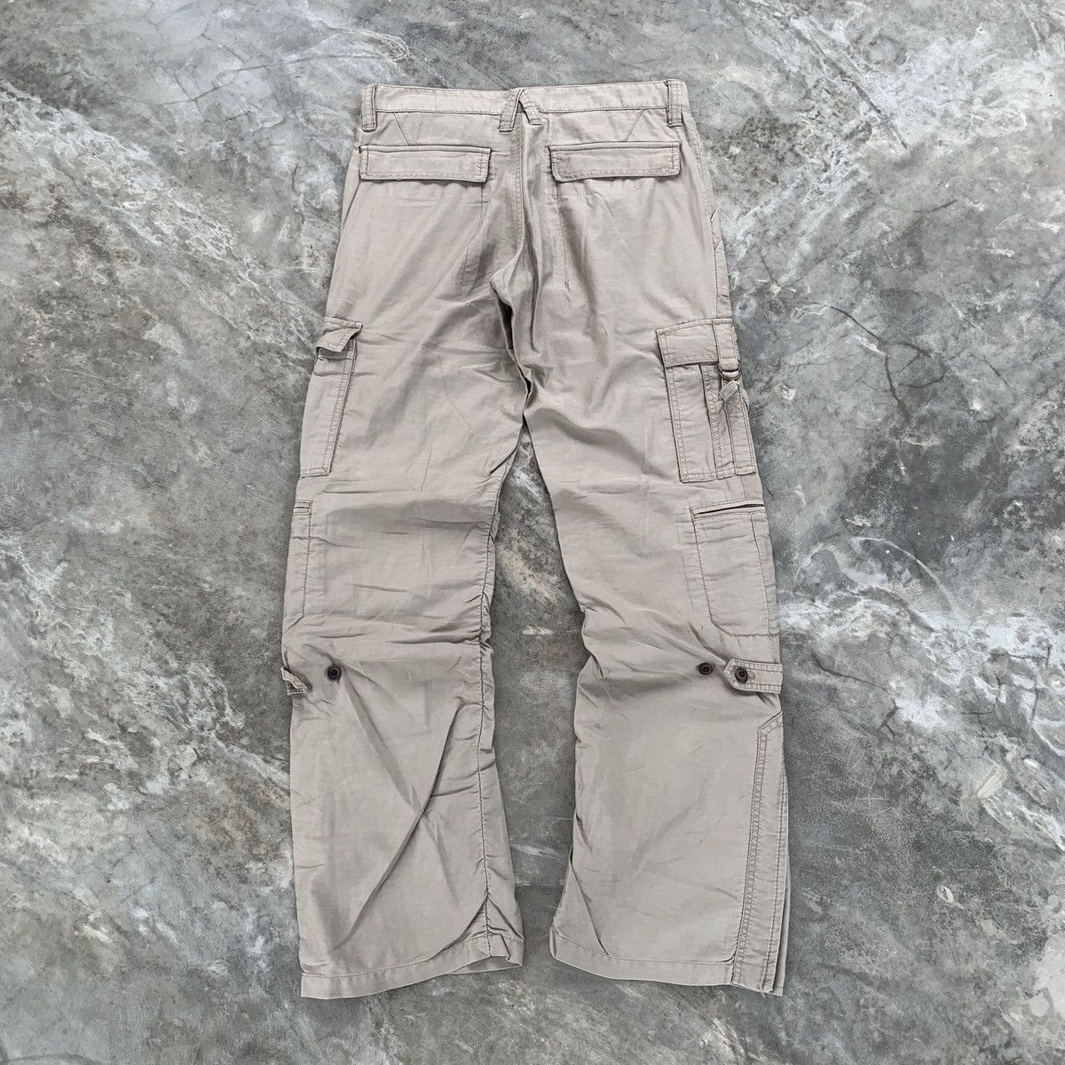 Japanese Brand Abahouse Bondage GOA LGB Style Cargo Pants Size US 31 - 11 Thumbnail