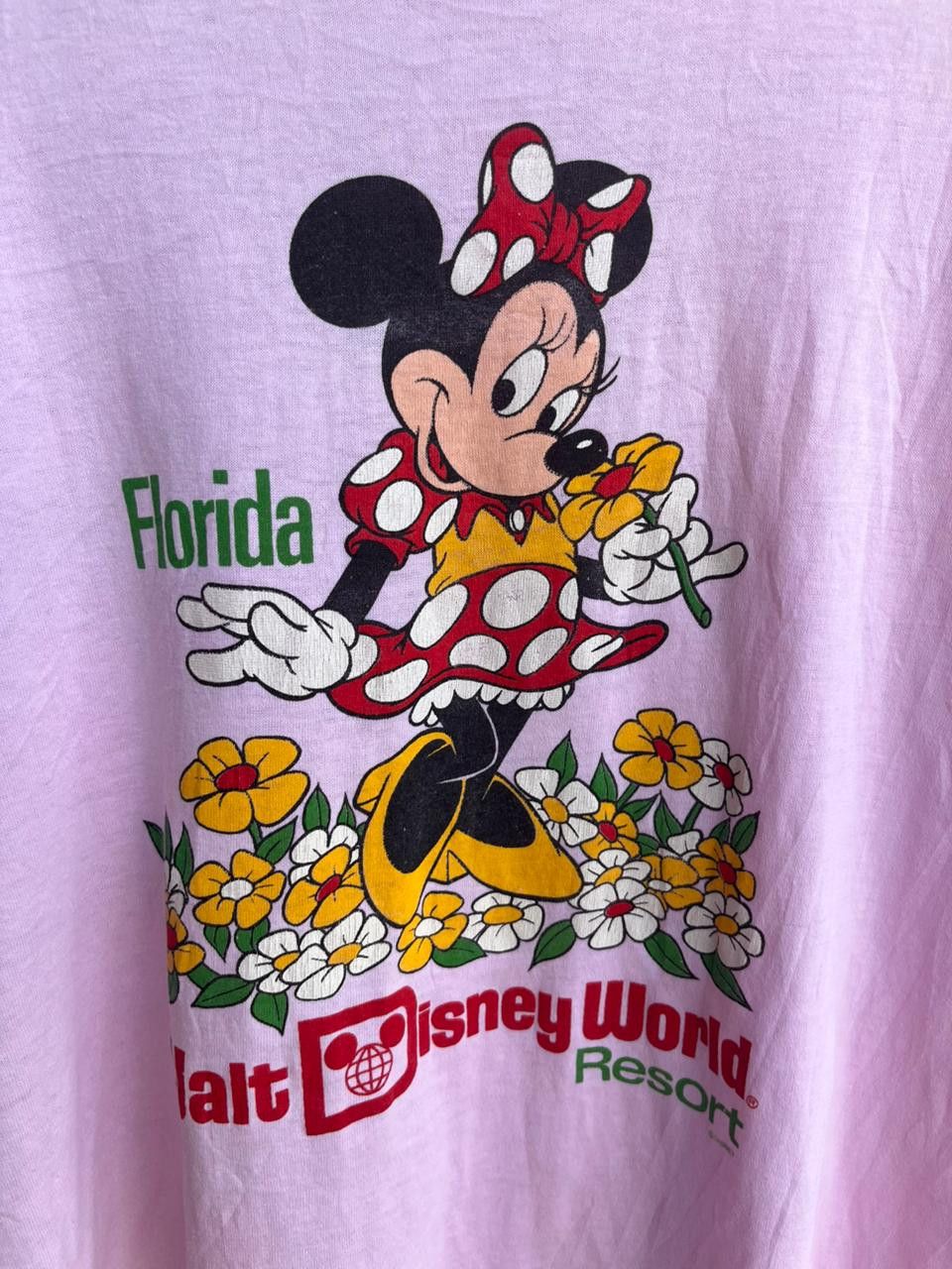 Disney Vintage Disney Florida Minnimouse Pink Tee Size US S / EU 44-46 / 1 - 3 Thumbnail