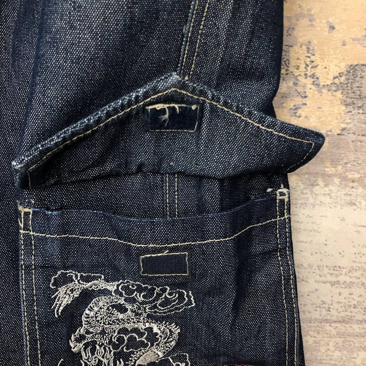 DrunknMunky P52 DRUNKN MUNKY SKATEBOARD CARGO JEANS Size US 30 / EU 46 - 10 Thumbnail