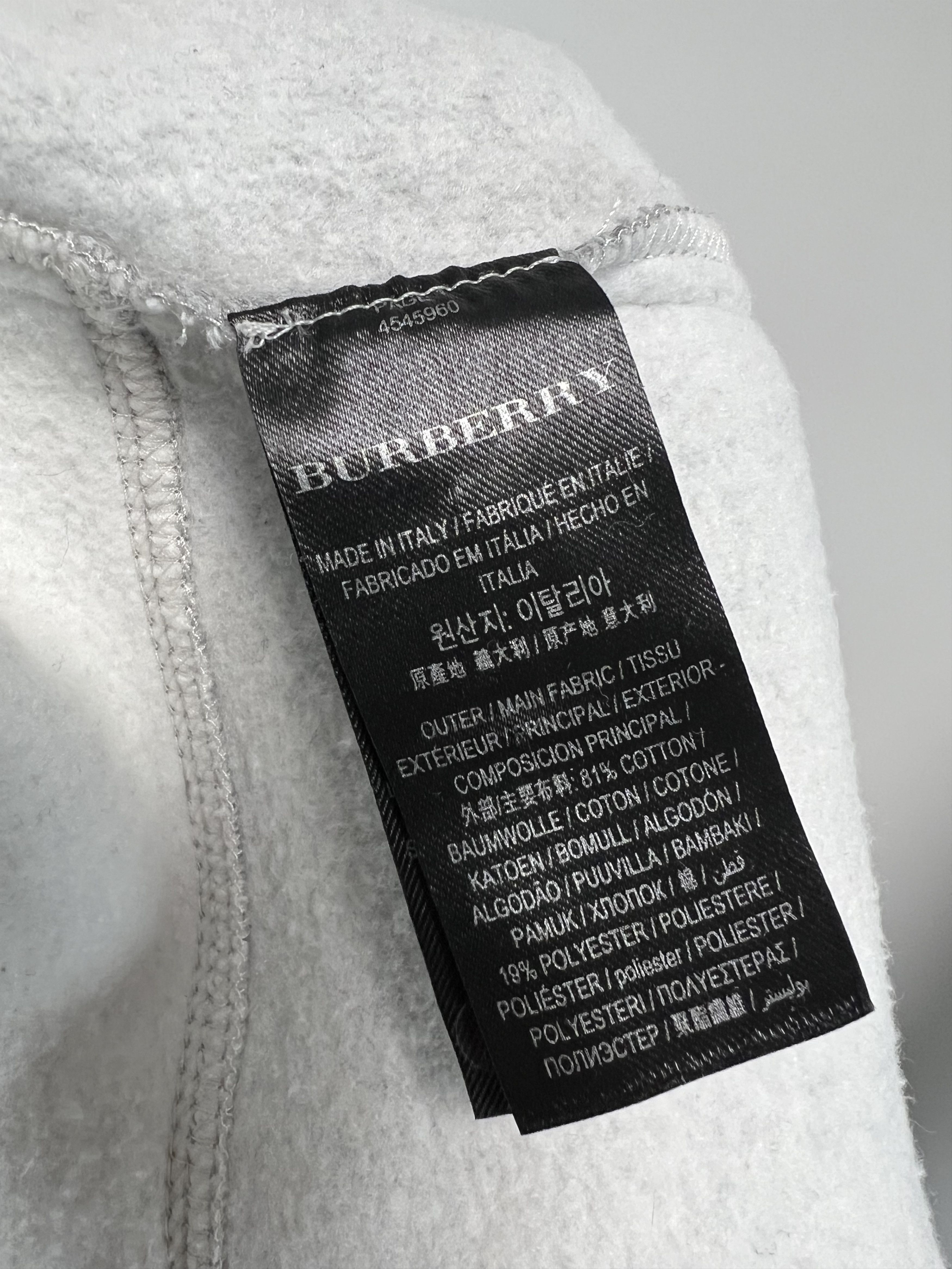 Burberry Burberry Women’s Gray Patchwork Off The Shoulder Jumper Size M / US 6-8 / IT 42-44 - 18 Thumbnail