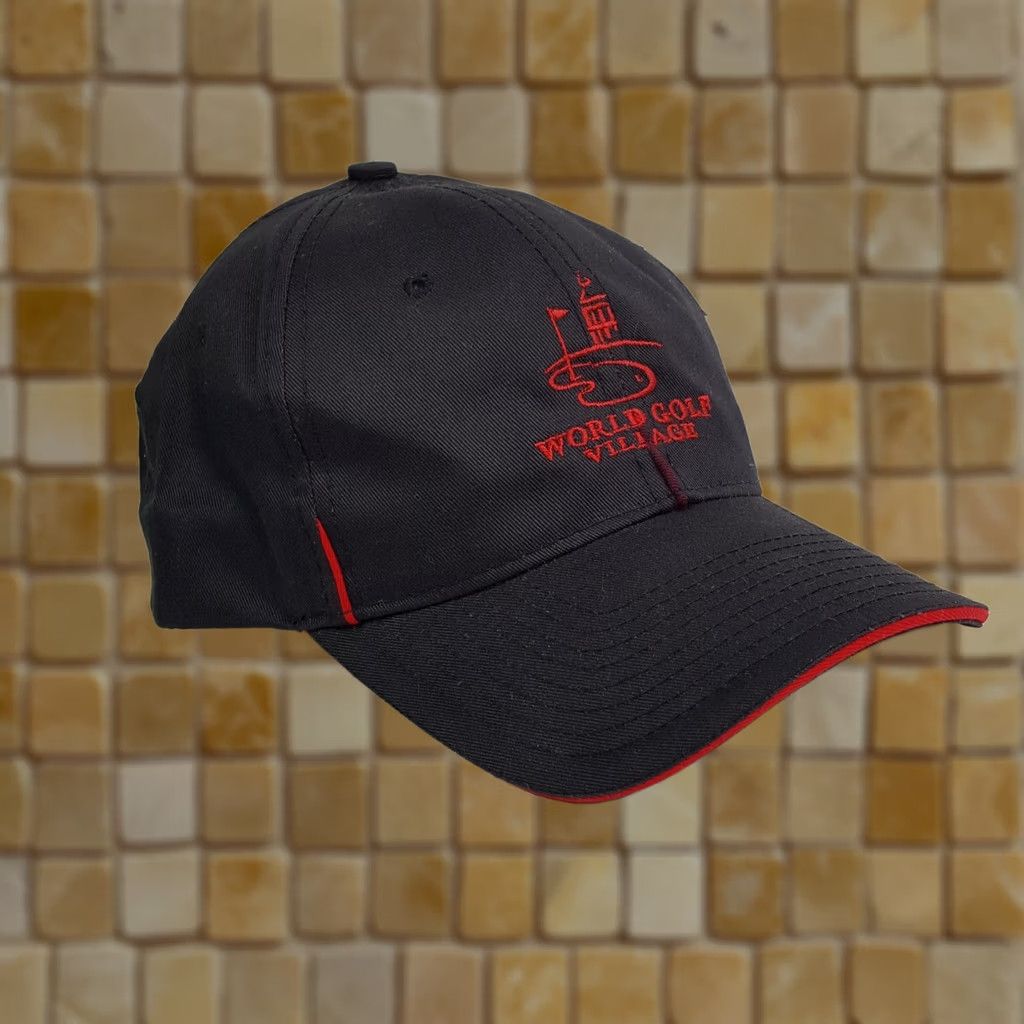 Vintage VINTAGE Town Talk PGA Adjustable Snapback Hat Baseball Cap Black Twill Cotton Golf Village 90s Retro Solid Embroidered Sports Men Mens Size ONE SIZE - 1 Thumbnail