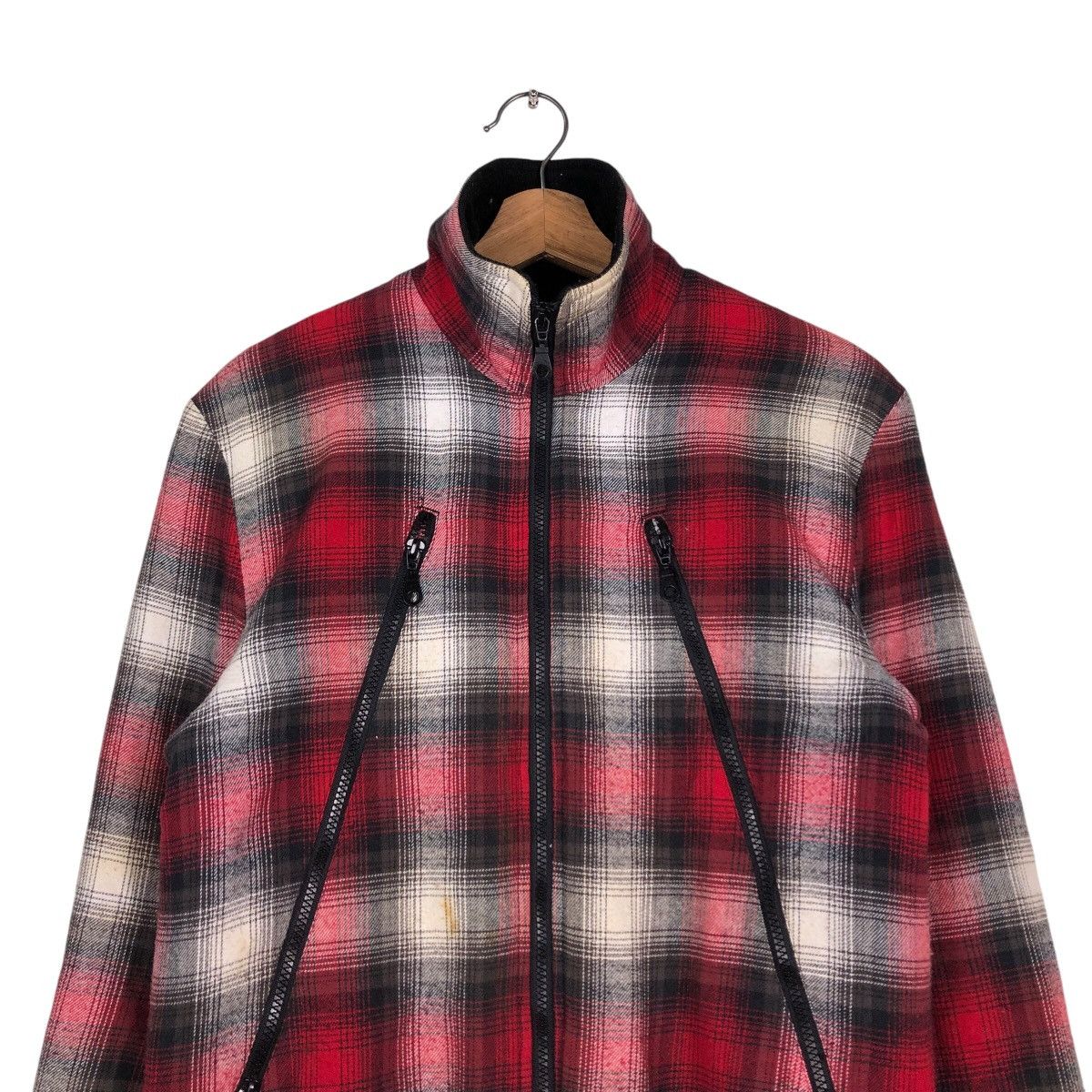 In The Attic 📌Vintage Bomber Jacket In The Attic Punk Tartan Design Size US L / EU 52-54 / 3 - 4 Thumbnail