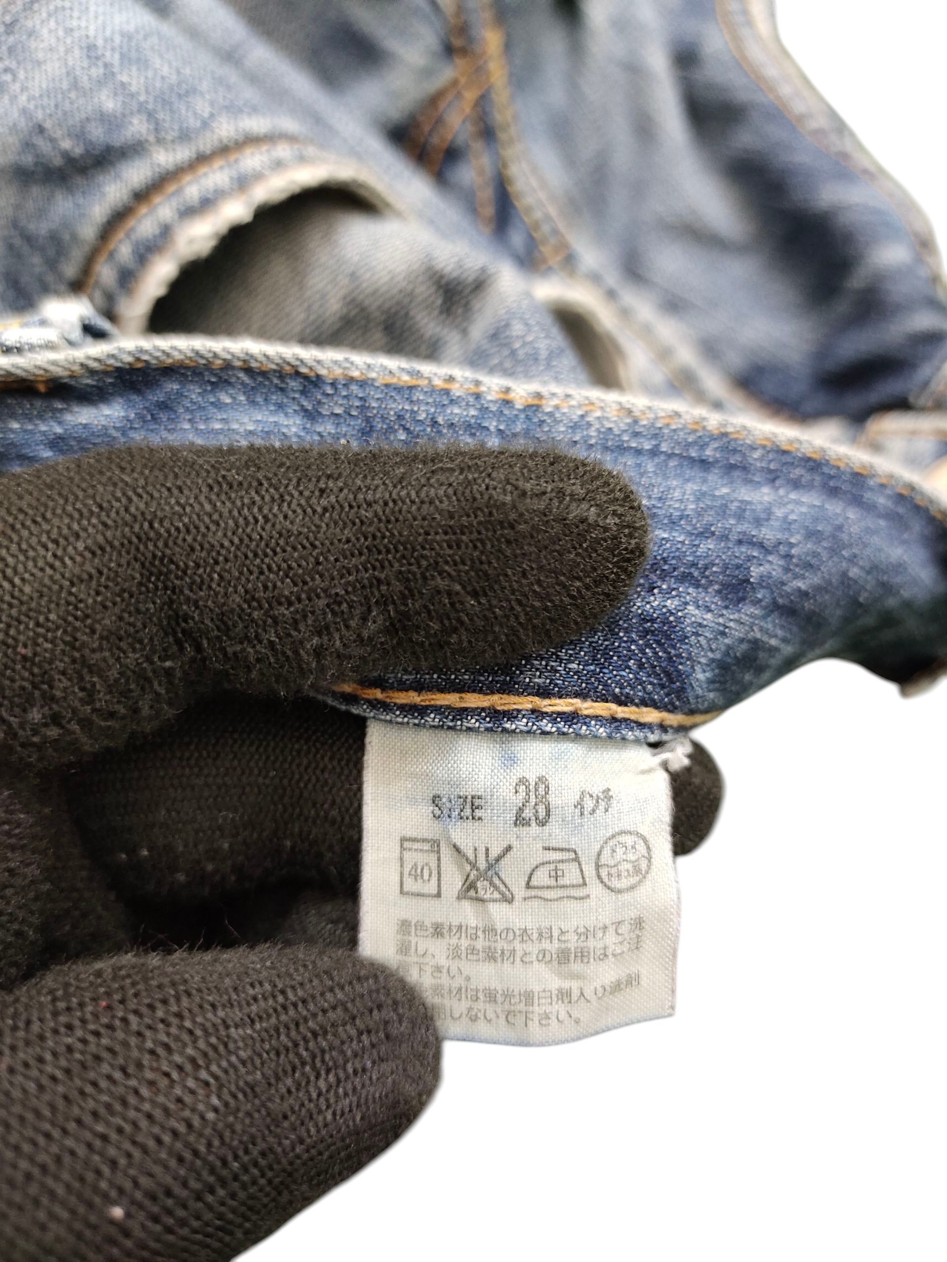 Levi's Vintage Clothing Vintage Levis 505 Clawmark Distress Sand Wash Denim Jeans Size US 29 - 12 Thumbnail