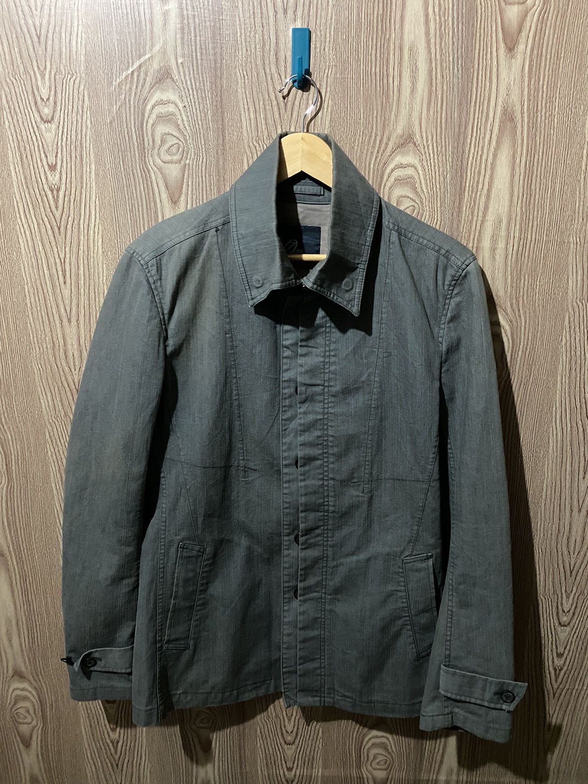 Designer × Japanese Brand × Tornado Mart Japanese Brand Zero by Tornado mart Denim Long Coat Size US S / EU 44-46 / 1 - 1 Thumbnail