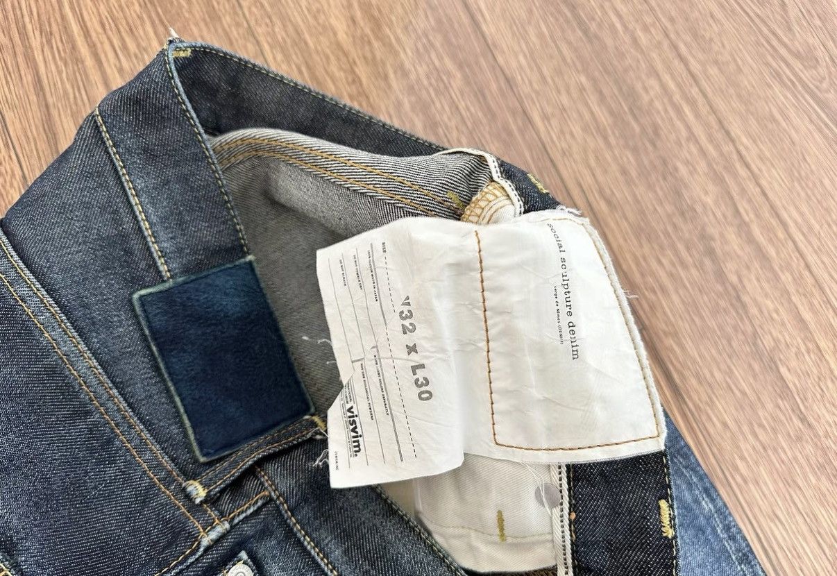 Visvim VISVIM SOCIAL SCULPTURE NON WASHED NW - Washed Denim Jeans Size US 34 / EU 50 - 4 Thumbnail