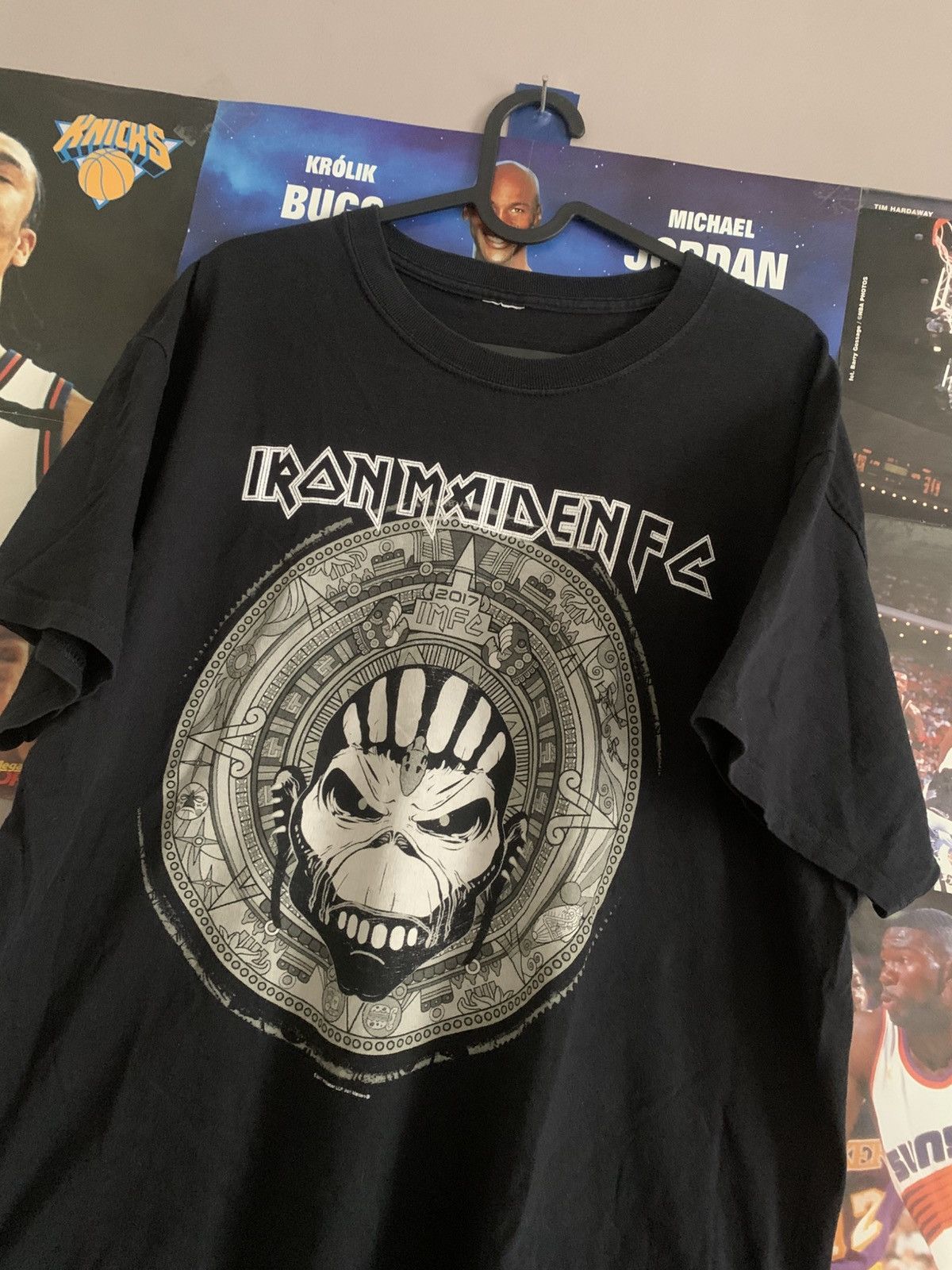 Band Tees × Vintage 2017 Iron Maiden „Iron Maiden FC” Band Tee Size US L / EU 52-54 / 3 - 2 Thumbnail