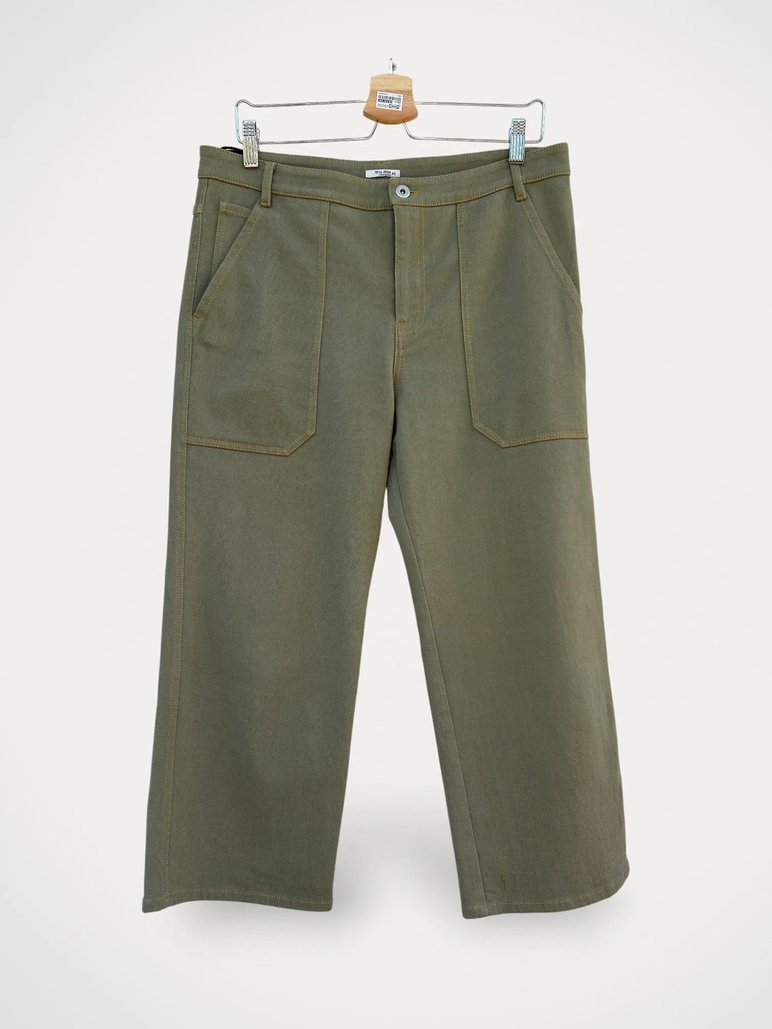 Miu Miu Miu Miu Pants Size 30" / US 8 / IT 44 - 1 Thumbnail