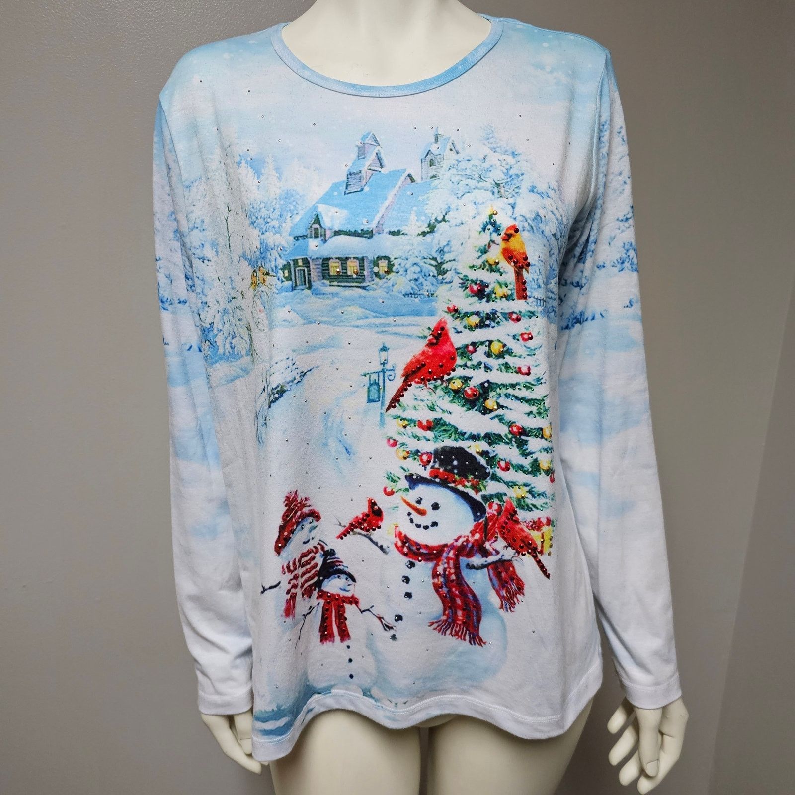 Gloria Vanderbilt Lot of 3 Gloria Vanderbilt Fall/Holiday Theme Shirts Size M Size M / US 6-8 / IT 42-44 - 7 Thumbnail