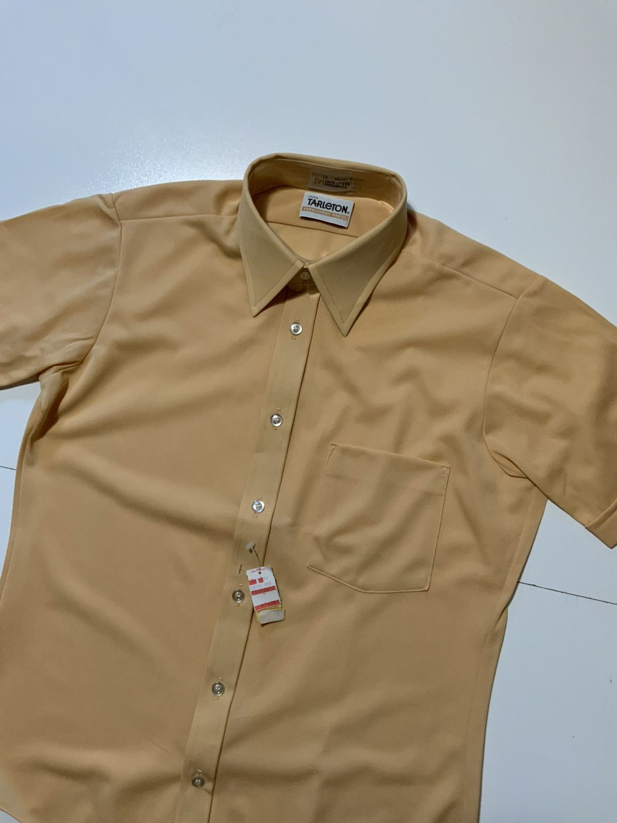Vintage NWT Old Stock Vintage 60s Tarleton Polyester Button Shirt Size US S / EU 44-46 / 1 - 3 Thumbnail