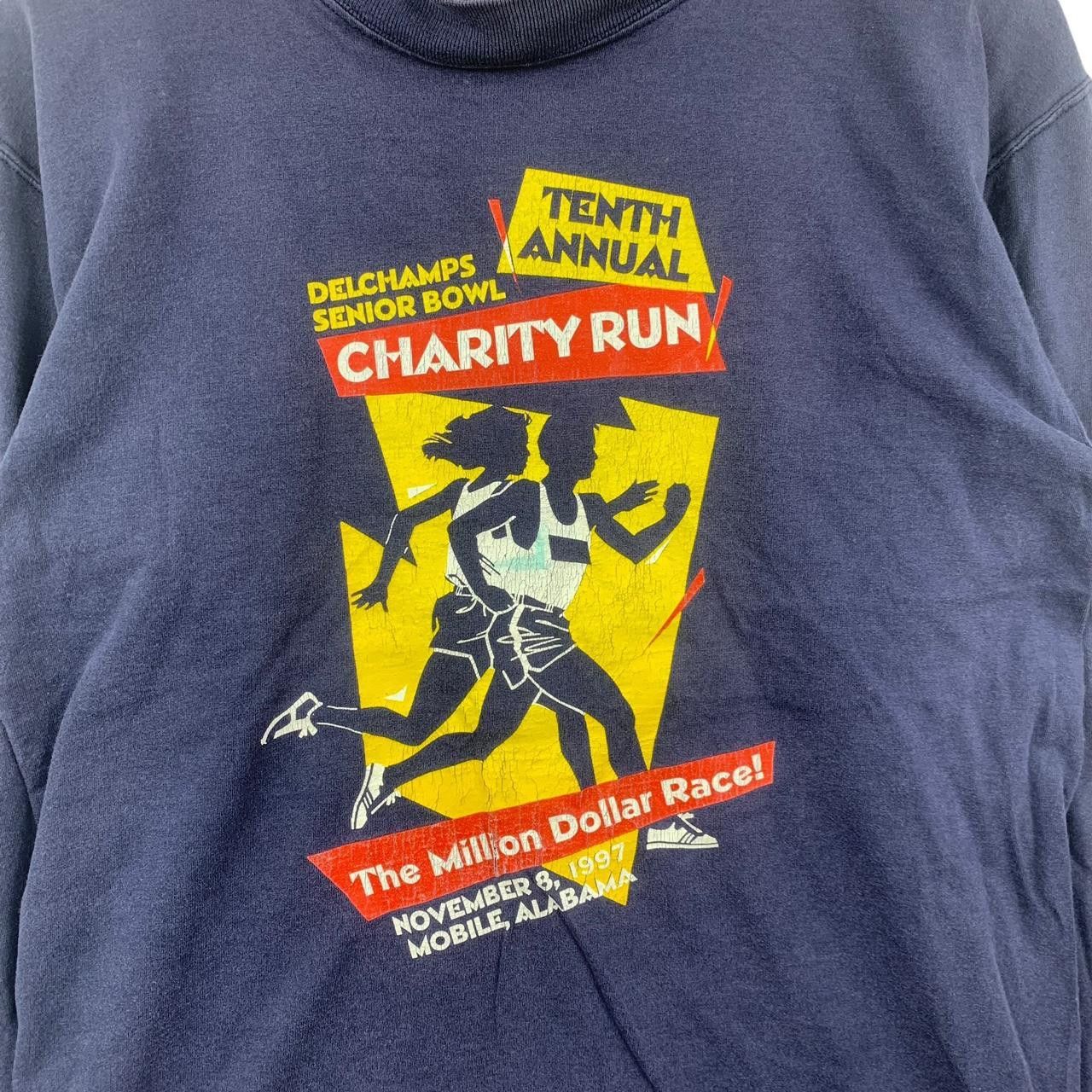 Vintage Vintage 1997 DELCHAMPS SENIOR BOWL Tee Shirt Top Charity Size S / US 4 / IT 40 - 6 Thumbnail