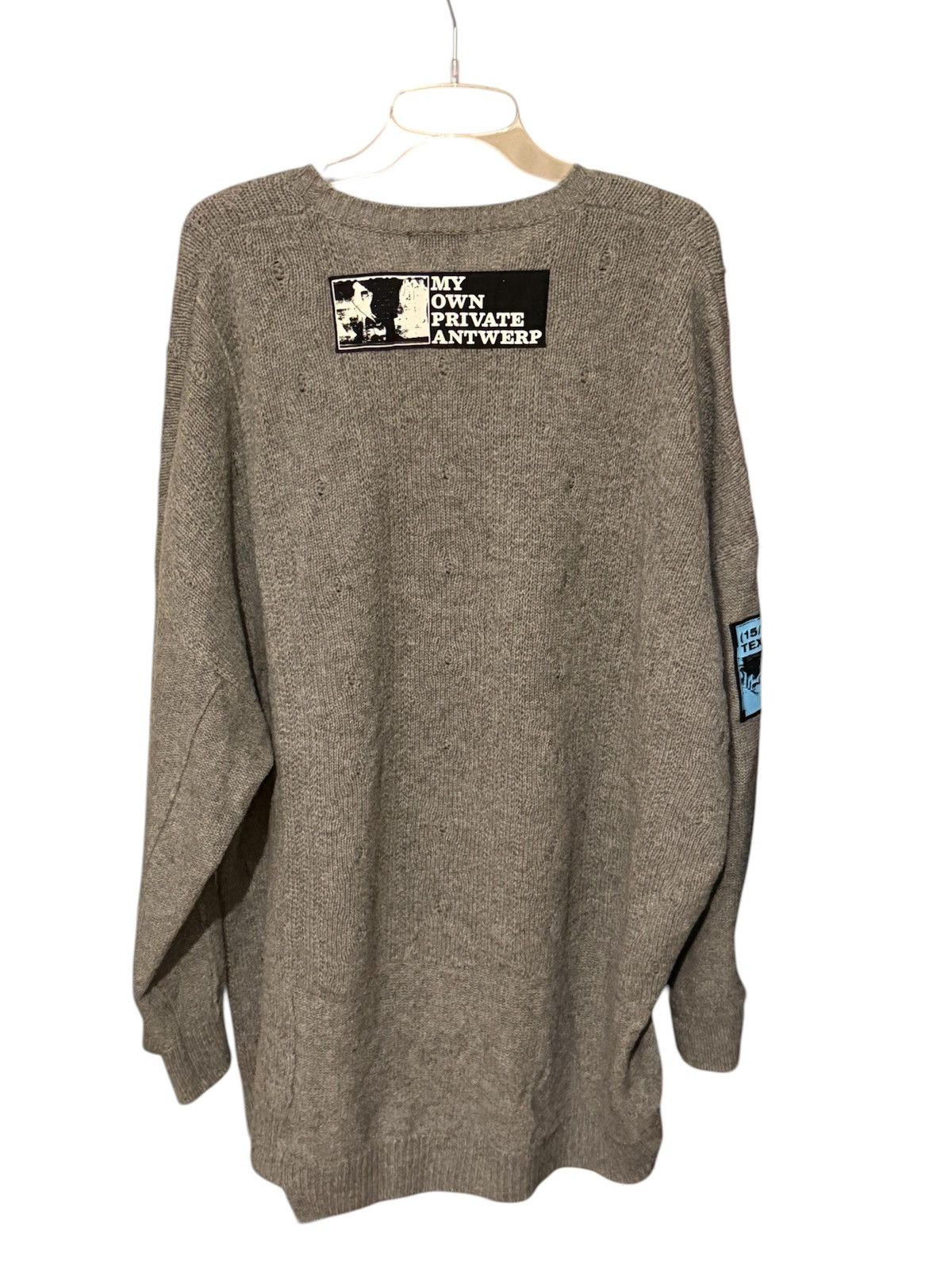 Raf Simons Raf Simons Oversized roundneck sweater with patches SS20 Size US M / EU 48-50 / 2 - 2 Thumbnail