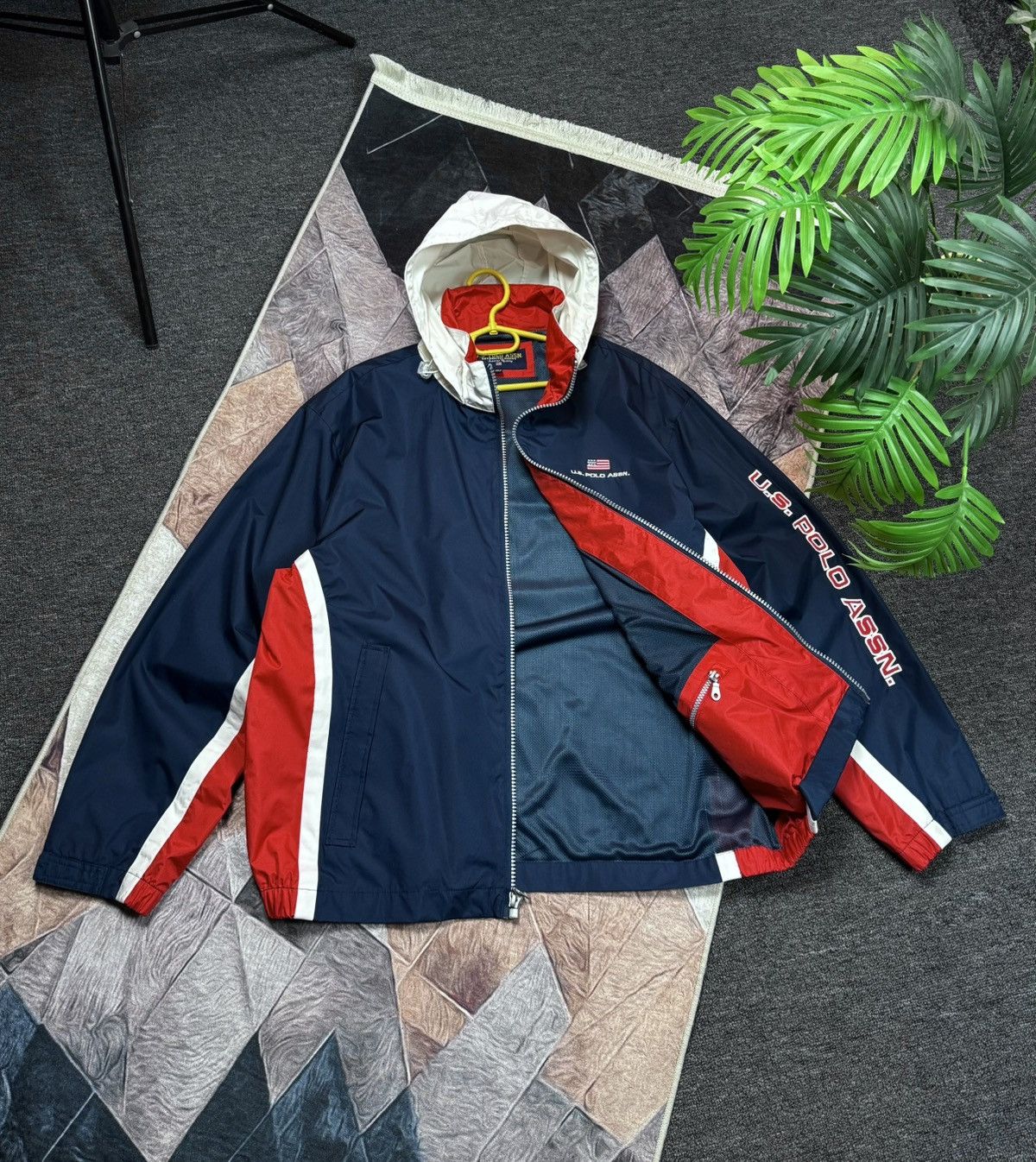 Designer U.S. POLO ASSN USA 🇺🇸 POLO RALPH LAUREN VINTAGE JACKET Size US XL / EU 56 / 4 - 9 Thumbnail