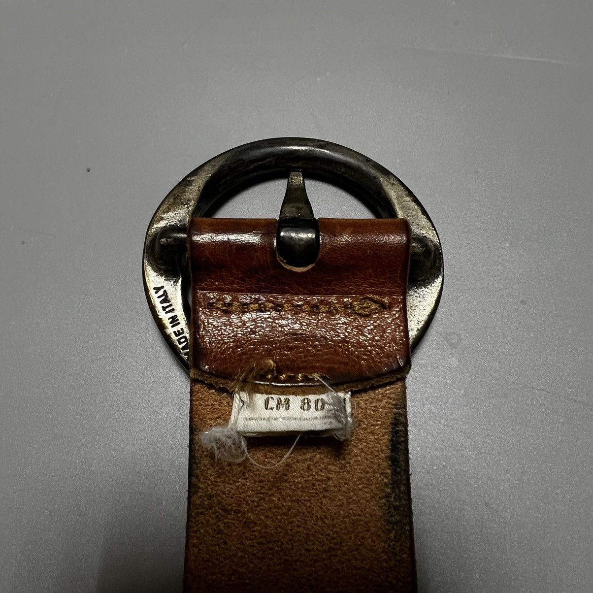 Diesel Vintage Diesel Leather old Belt Size ONE SIZE - 5 Thumbnail