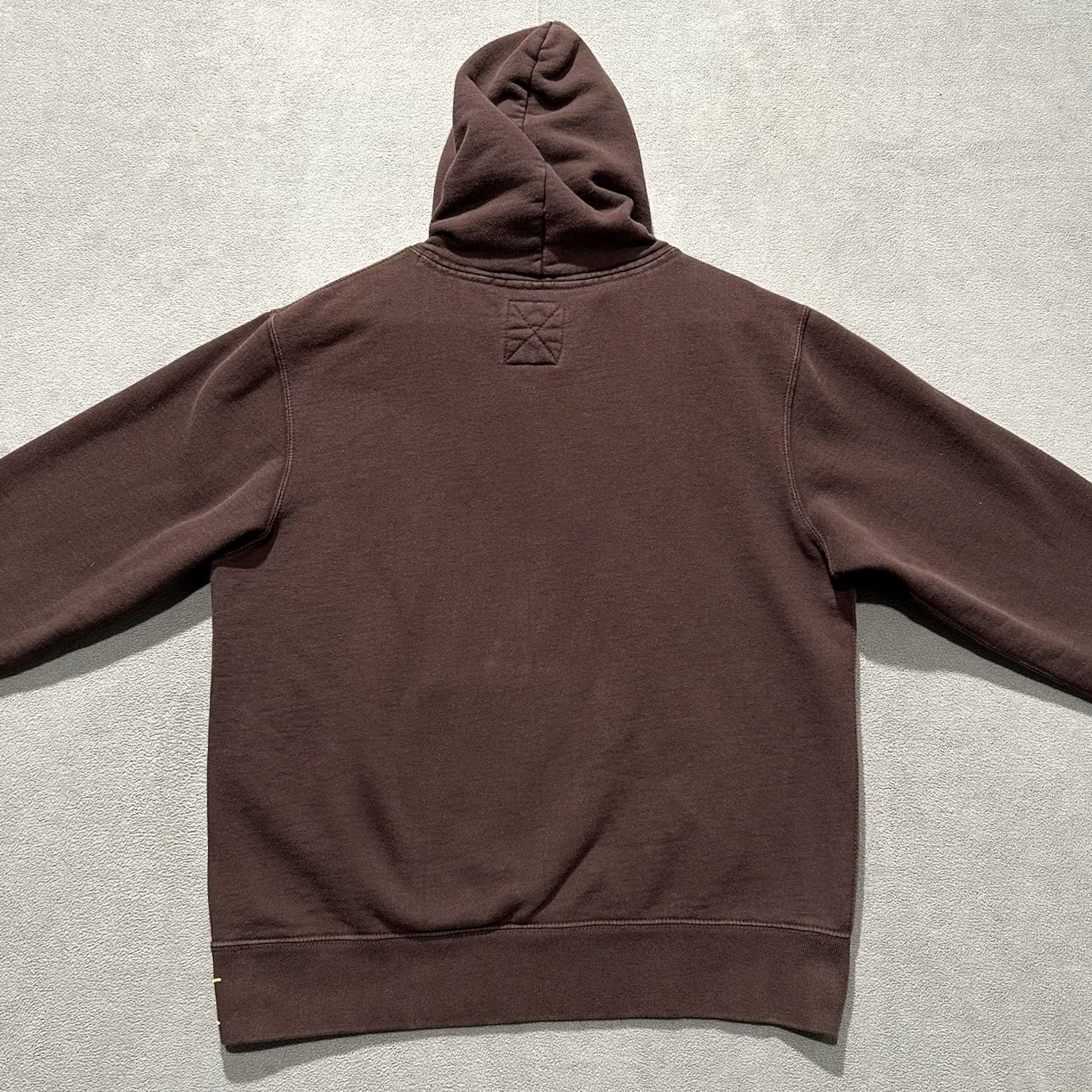 American Eagle Outfitters American Eagle Sweatshirt Mens Large Brown Cotton Fleece Y2K Pullover Hoodie EUC - Long Sleeve Size US L / EU 52-54 / 3 - 2 Thumbnail