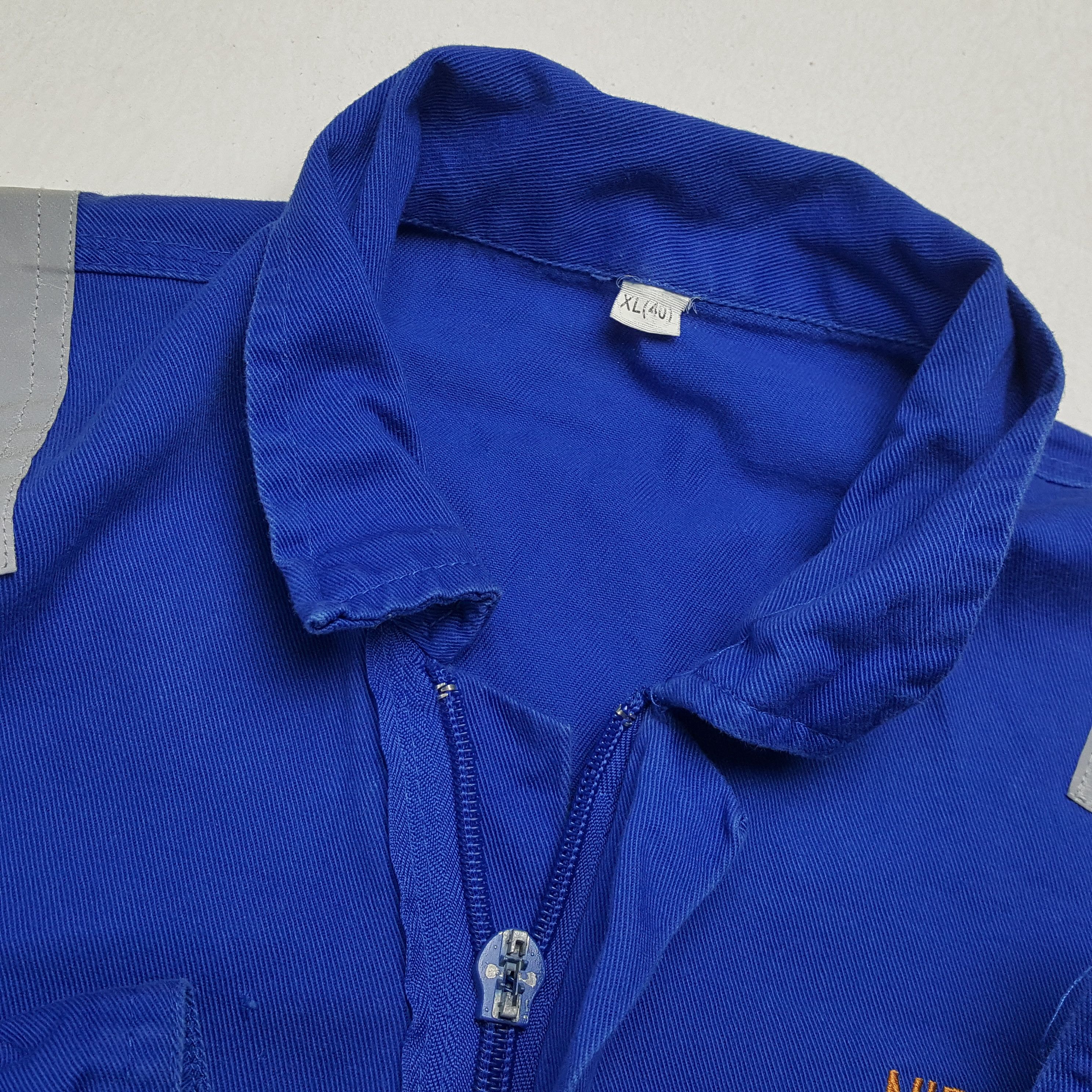 Vintage NIPPON SALVAGE Japanese Workwear Style Coverall Jacket Size US L / EU 52-54 / 3 - 14 Thumbnail