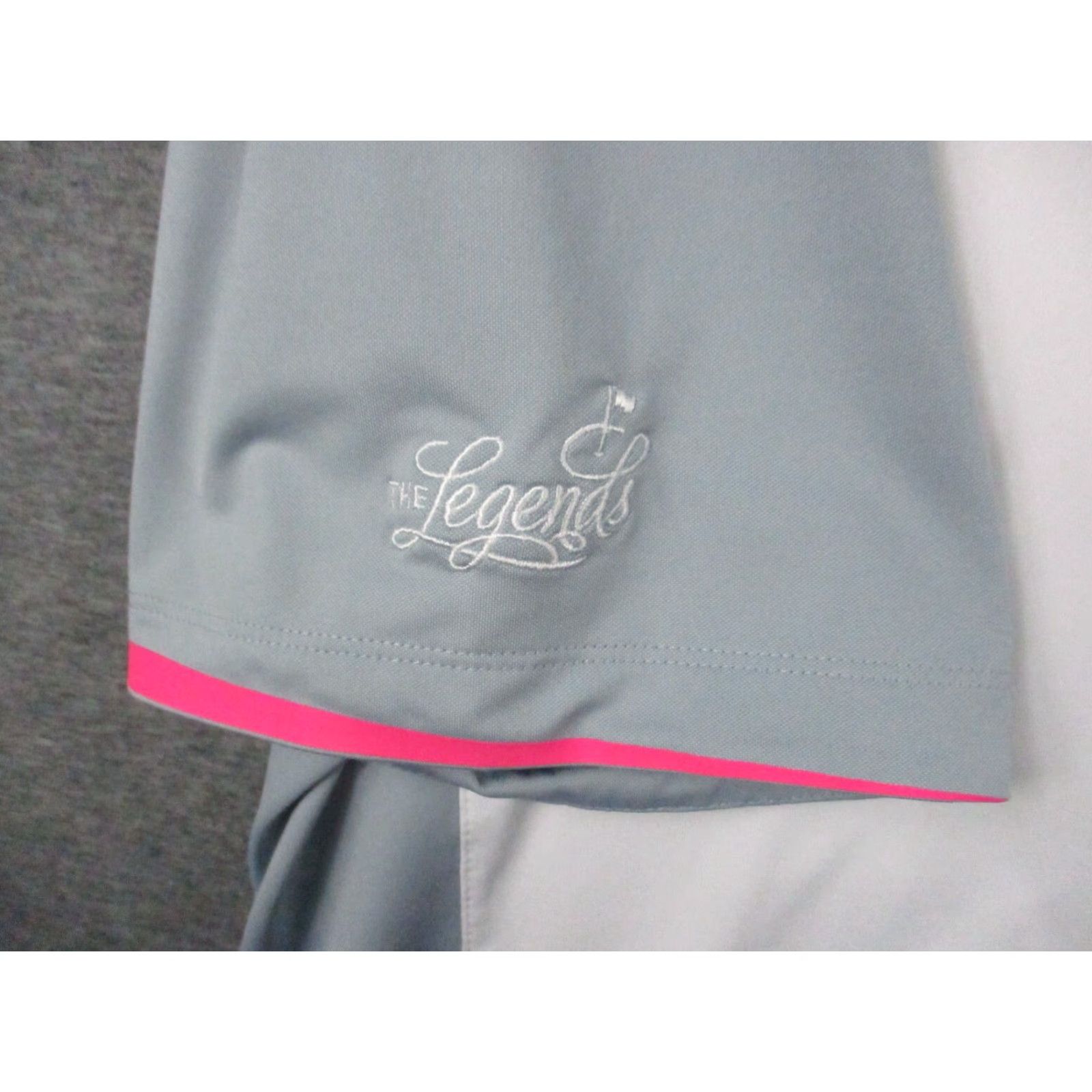 Nike Nike Golf Tour Performance Shirt Large Mens Colorblock Gray White Dri Fit Polo Shirt Size US L / EU 52-54 / 3 - 3 Thumbnail