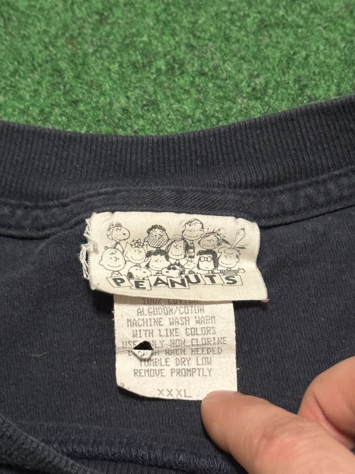 Peanuts Penauts Vintage Lucy Im Out Of Bed Boxy 26x31 90s T Shirt Size 3XL / US 20-22 - 3 Thumbnail