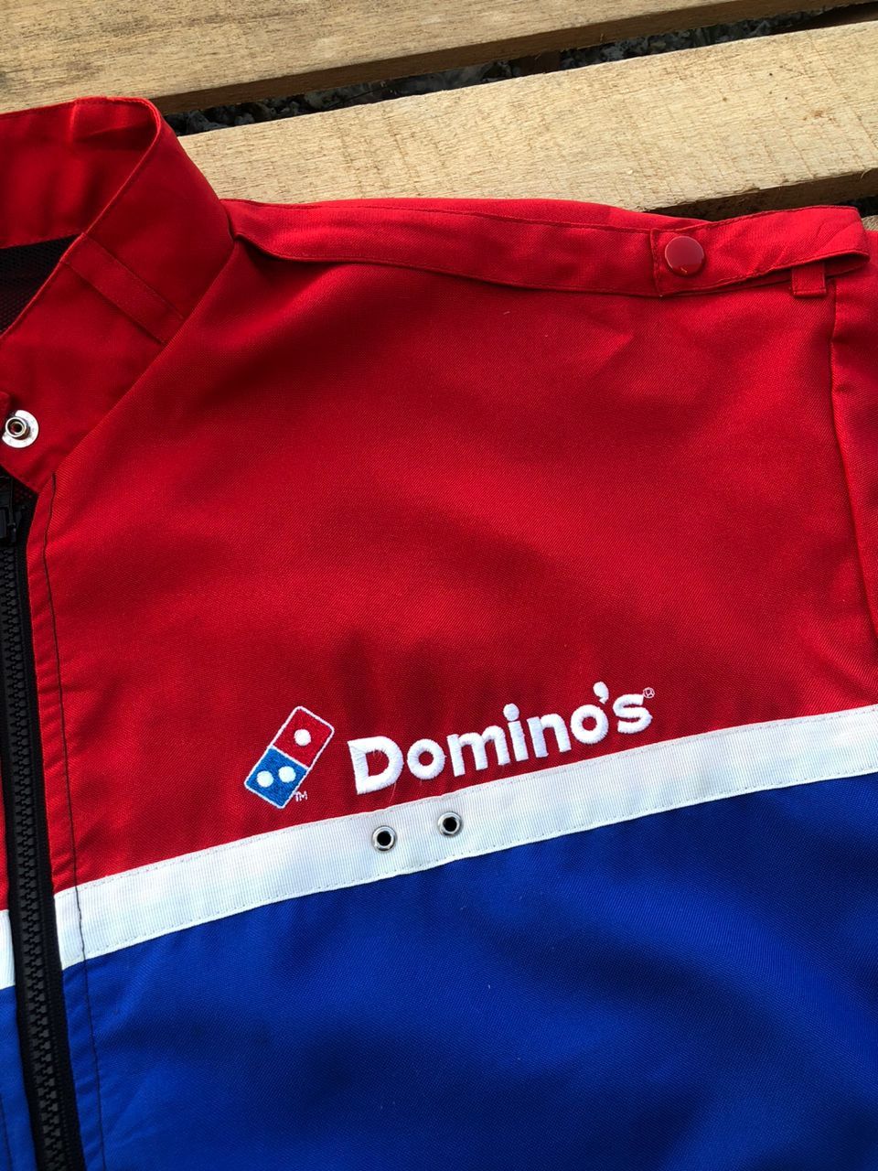 Japanese Brand Vintage Domino's Pizza Japan Workers Jacket Size US L / EU 52-54 / 3 - 4 Thumbnail