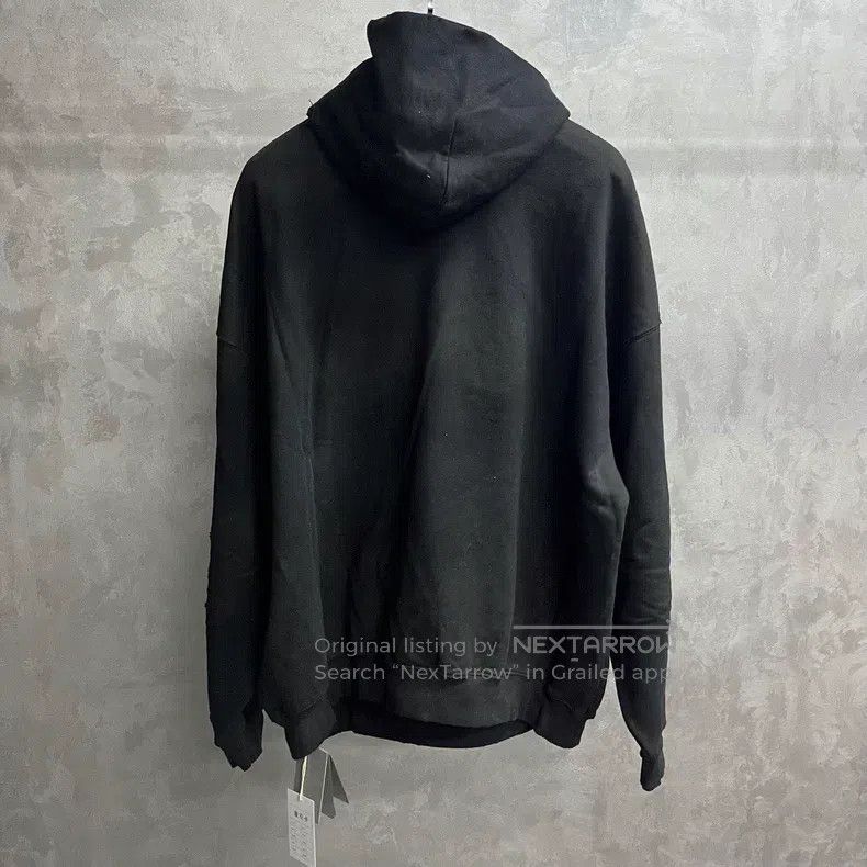 Balenciaga Balenciaga Black Letter Printed Hooded Long Sleeve Sweatsh Size US M / EU 48-50 / 2 - 3 Thumbnail