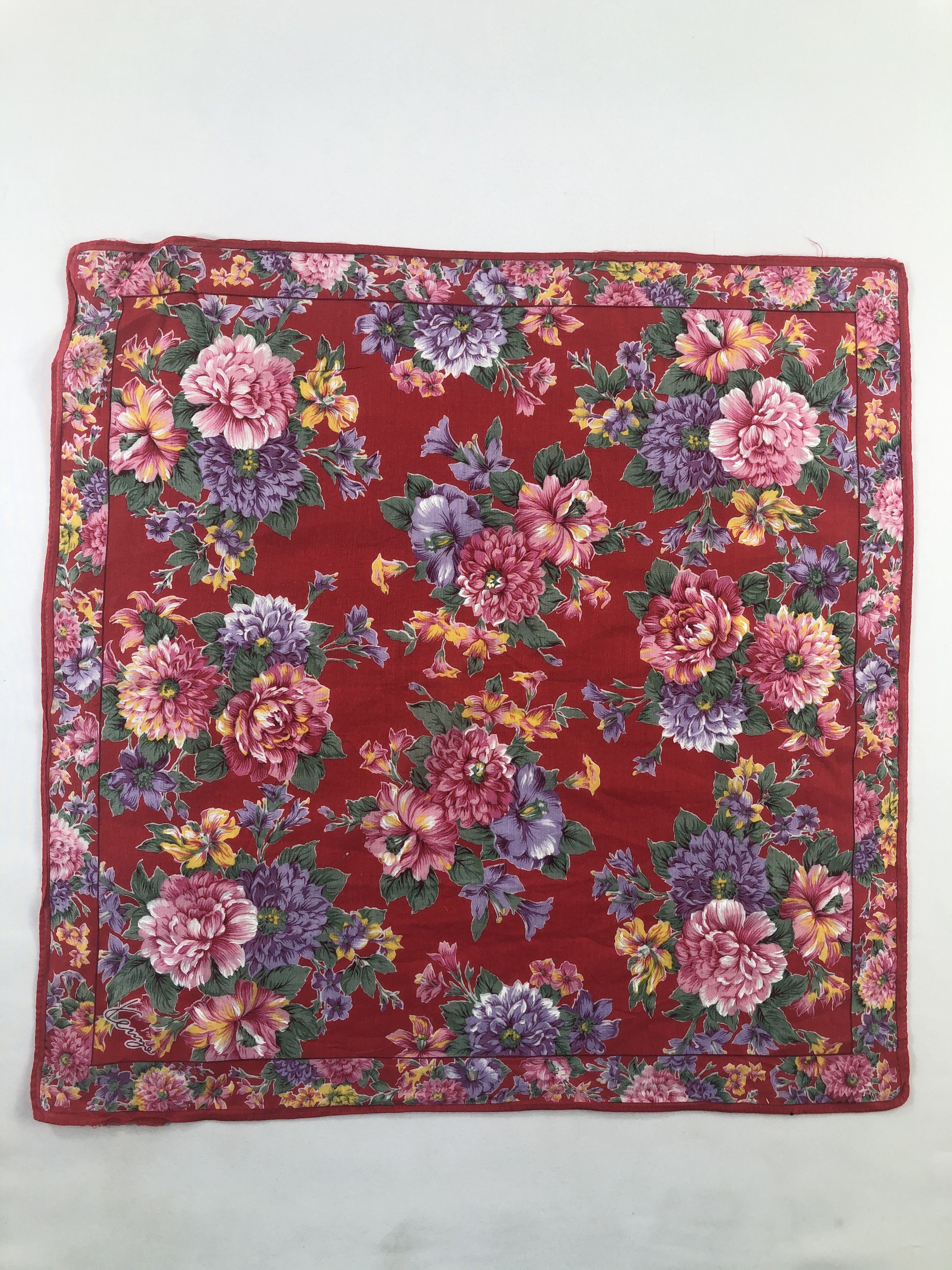 Kenzo × Vintage Kenzo Handkerchief / Bandana / Neckerchief Size ONE SIZE - 2 Thumbnail