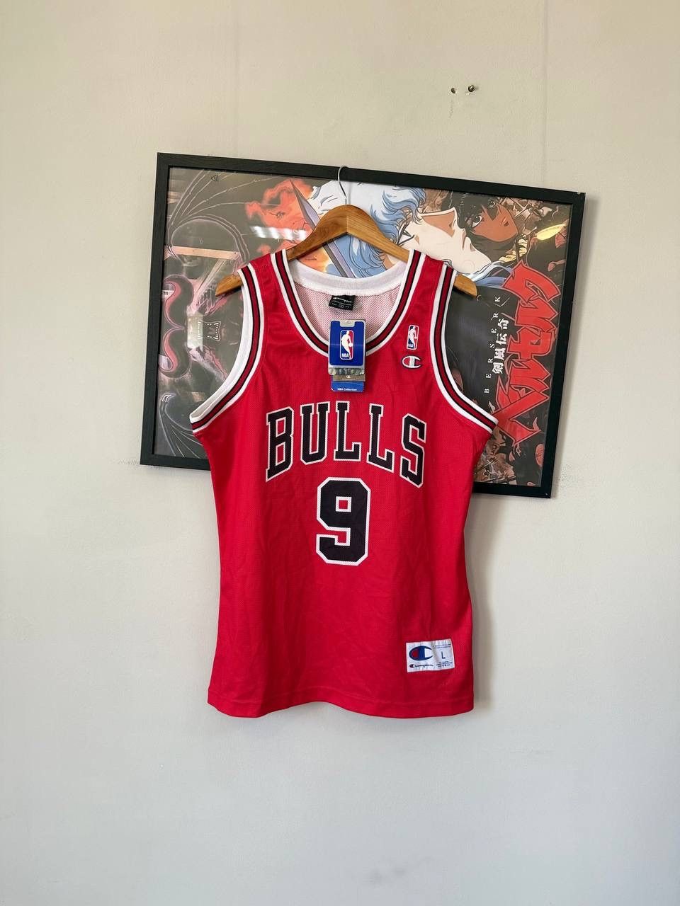 Champion Vintage NEW Champion Chicago bulls jersey NBA Deng 9 Size US L / EU 52-54 / 3 - 1 Thumbnail