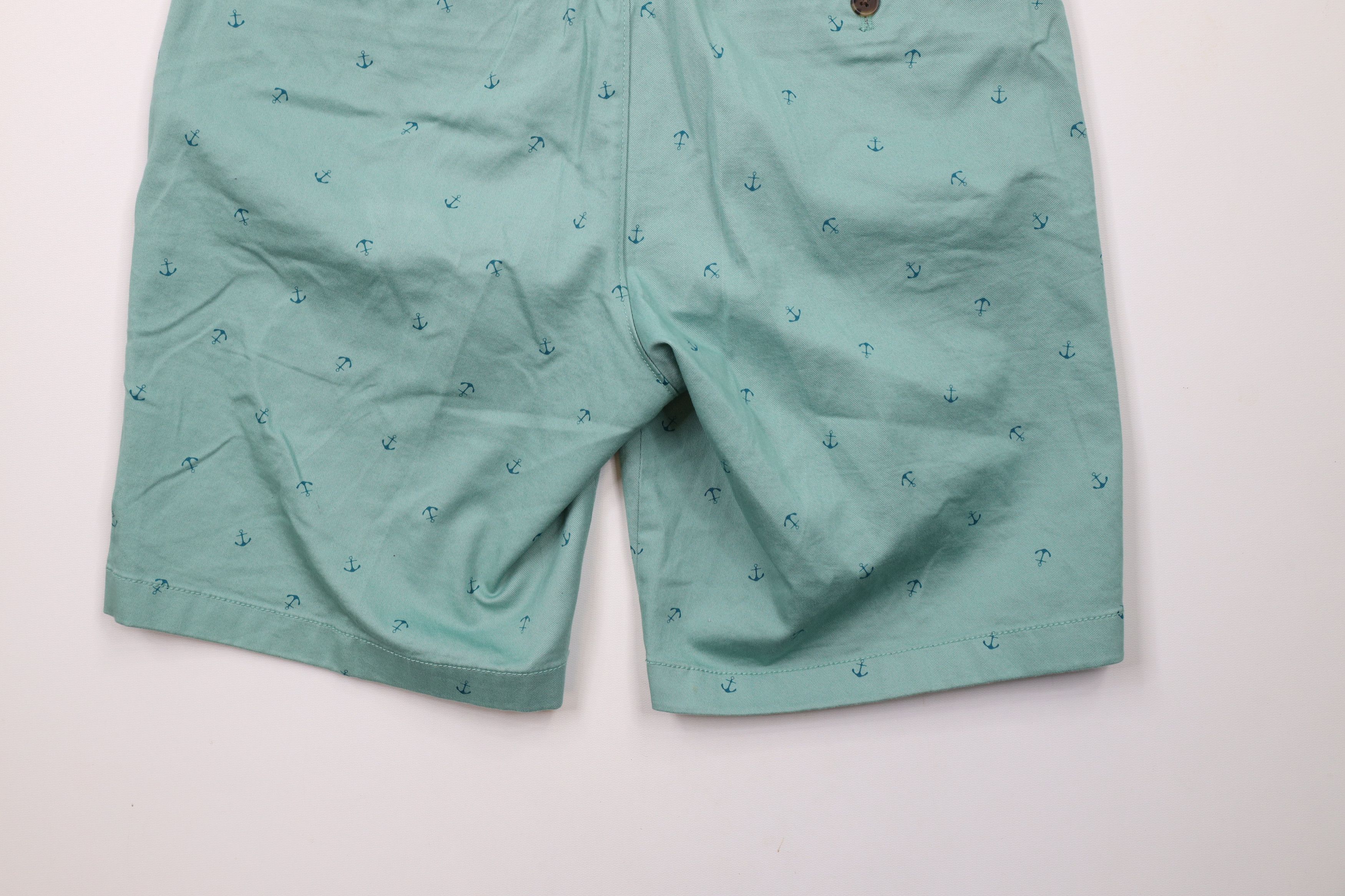 J.Crew × Vintage J Crew All Over Print Flat Front Above Knee Chino Shorts Size US 33 - 11 Thumbnail