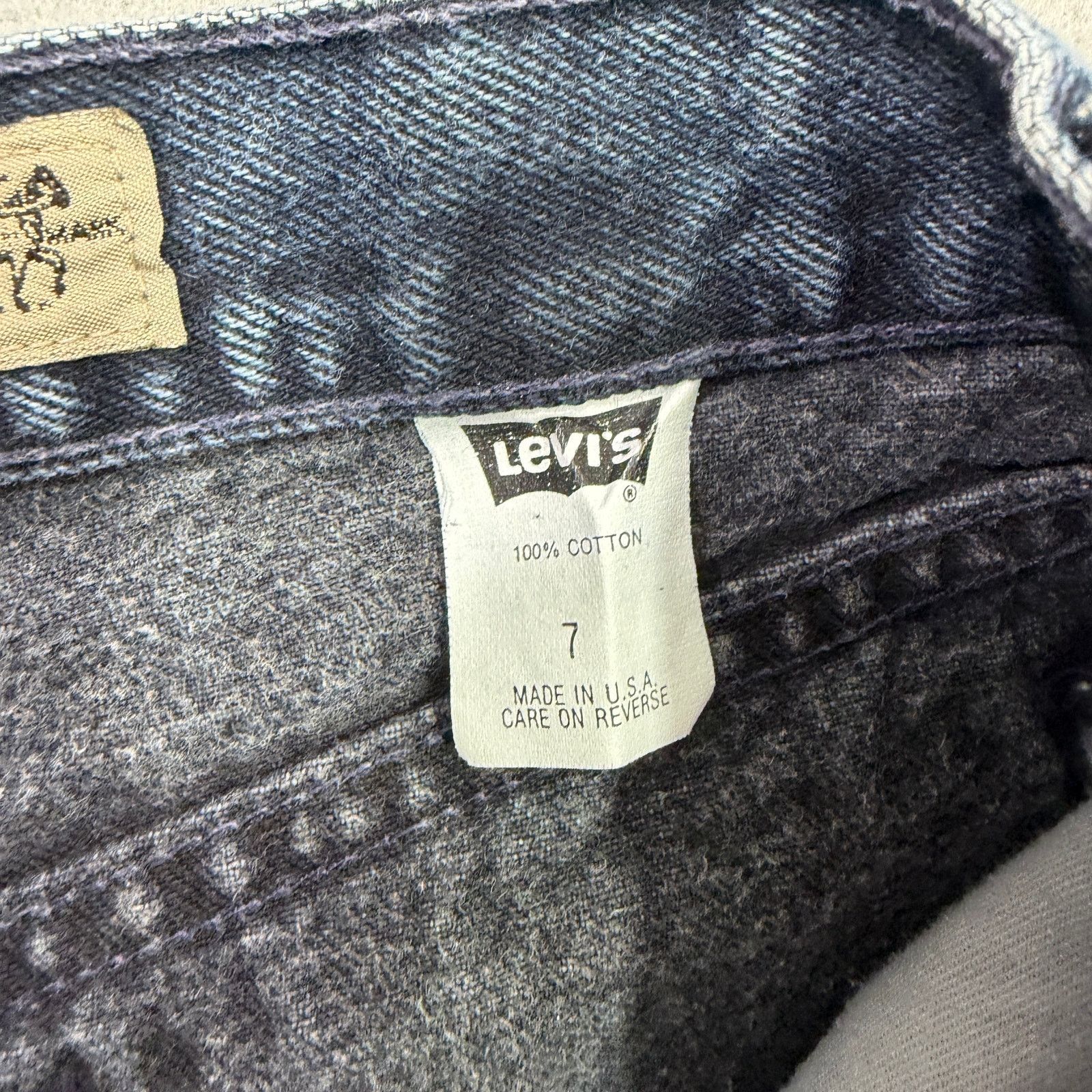 Vintage Vintage Levis 900 Jeans Women's 7 (26x31) Blue Mom High Rise Size 26" / US 2 / IT 38 - 4 Thumbnail