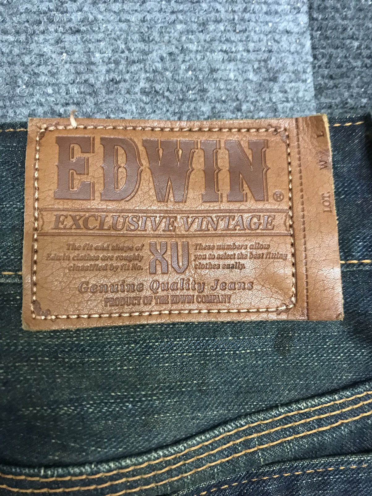💥ARCHIVAL💥EDWIN RUSTY WASH INSANE FADES STYLE DENIM F380