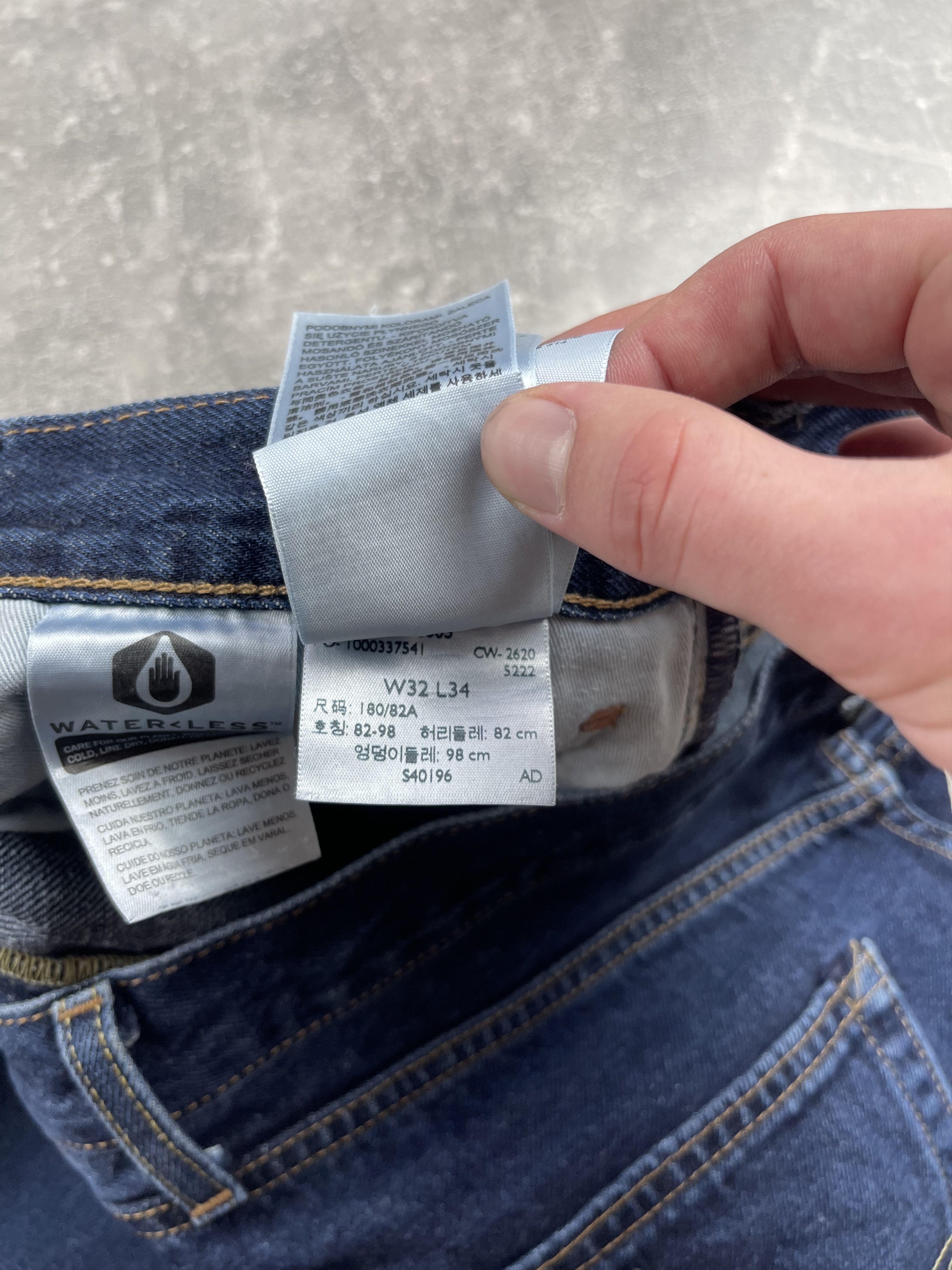 Levi's Levis navy blue stay loose jeans Size US 32 / EU 48 - 16 Thumbnail