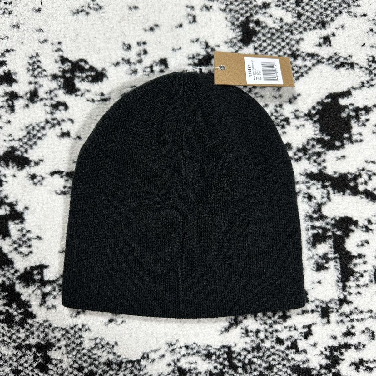 Stussy Rare Stussy Small SS link Skullcap - Black Size ONE SIZE - 3 Thumbnail